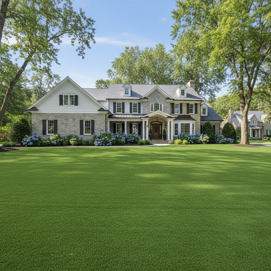 Winter Sports at Home: Artificial Grass for Year-Round Fun in CT, NYC, NJ - artificial grass installation by Pags The Turf Guy