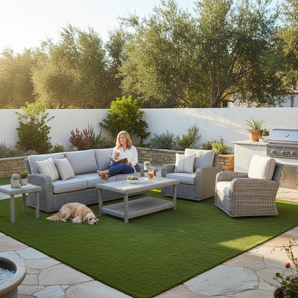 Artificial grass benefits for homeowners - playground safety and