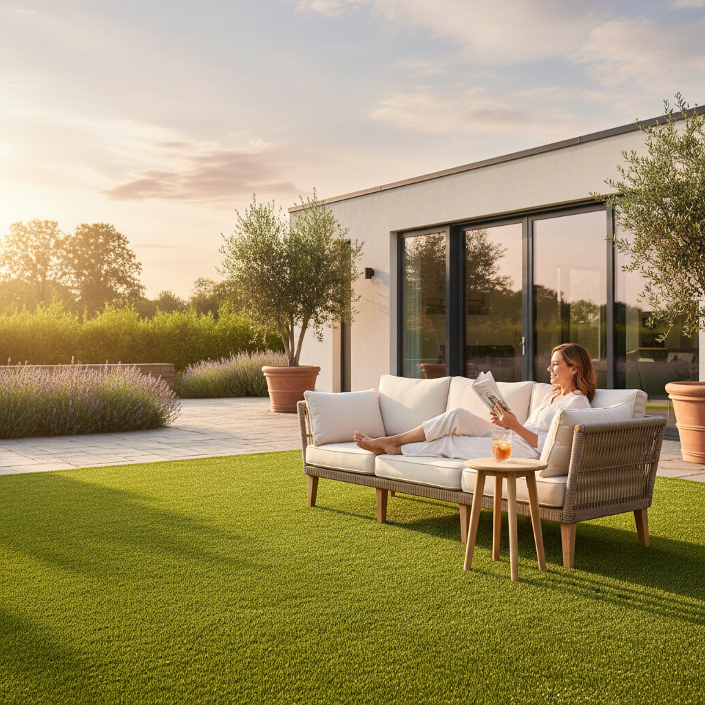 Artificial grass benefits for homeowners - low-maintenance living and