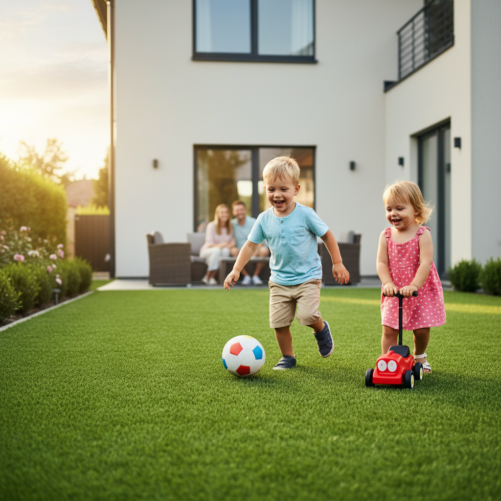 8 Reasons Families in Brooklyn Are Switching to Synthetic Turf - artificial grass installation by Pags The Turf Guy