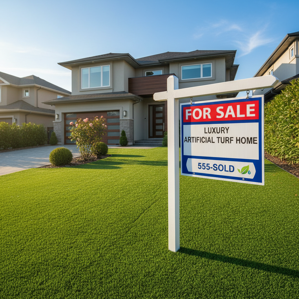 Artificial grass benefits for homeowners - property value