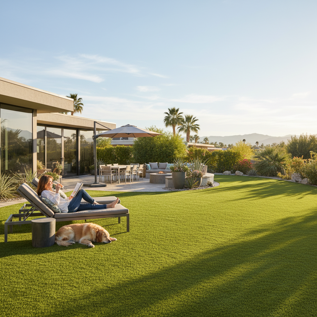 Artificial grass benefits for homeowners - golf and sports