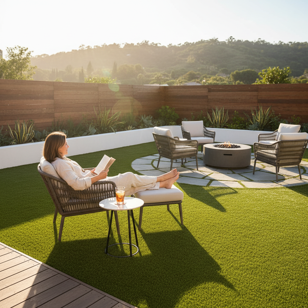 Artificial grass benefits for homeowners - playground safety and