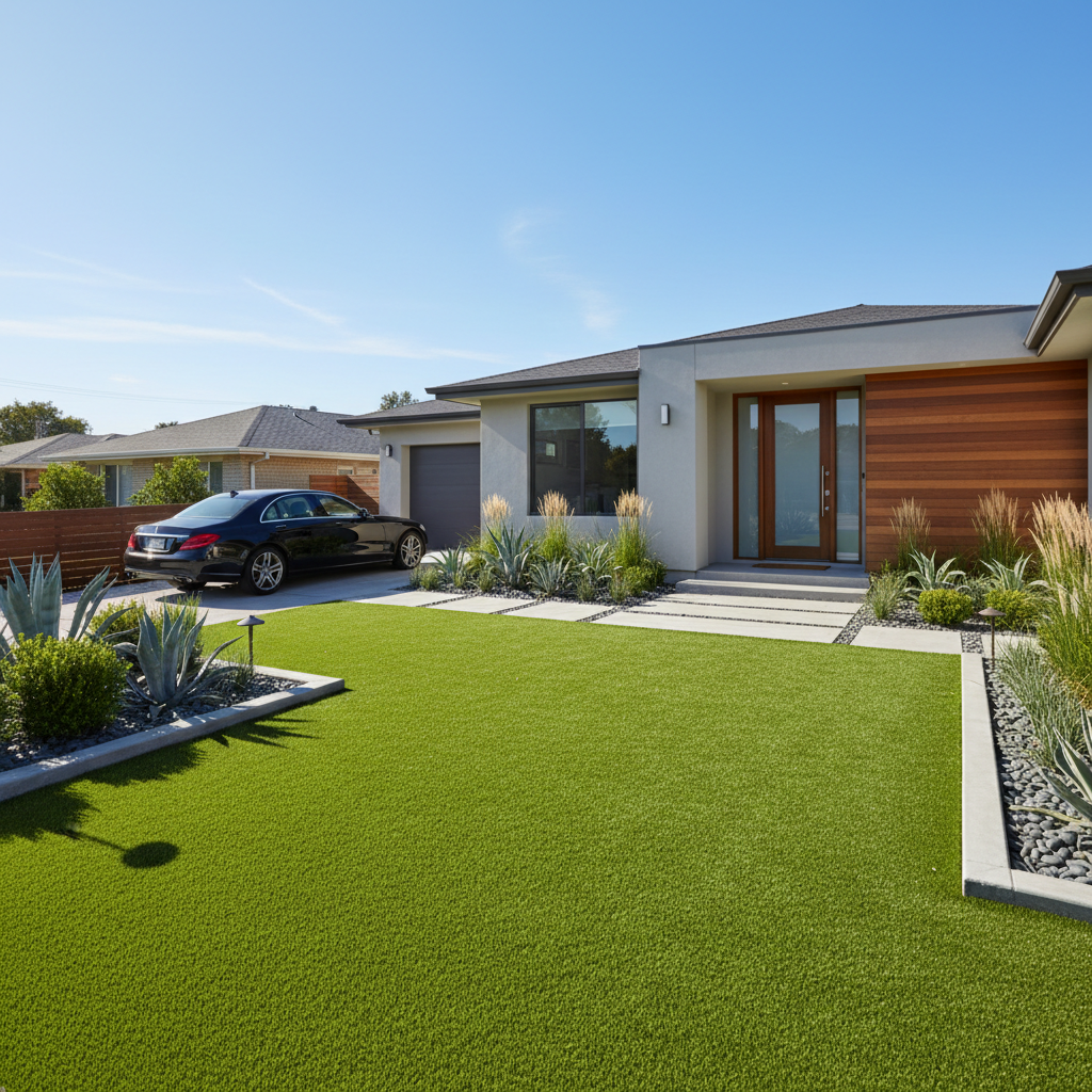 Curb Appeal Upgrades That Pay for Themselves: Boost Your Home's Value - artificial grass installation by Pags The Turf Guy