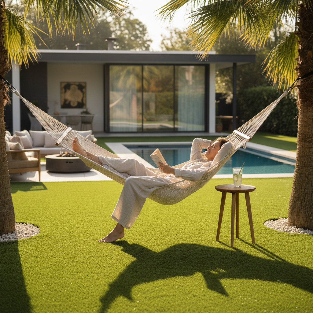 Reclaim Your Weekends: How Artificial Grass Saves 100+ Hours Annually - artificial grass installation by Pags The Turf Guy Reclaim Your Weekends: How Artificial Grass Saves 100+ Hours Annually - artificial grass installation by Pags The Turf Guy