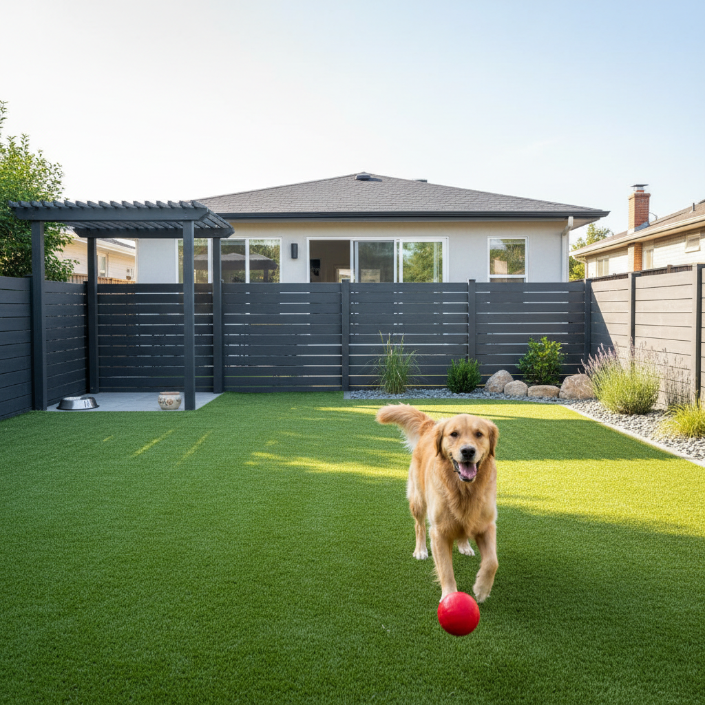 Designing the Perfect Dog Run with Synthetic Turf Designing the Perfect Dog Run with Synthetic Turf