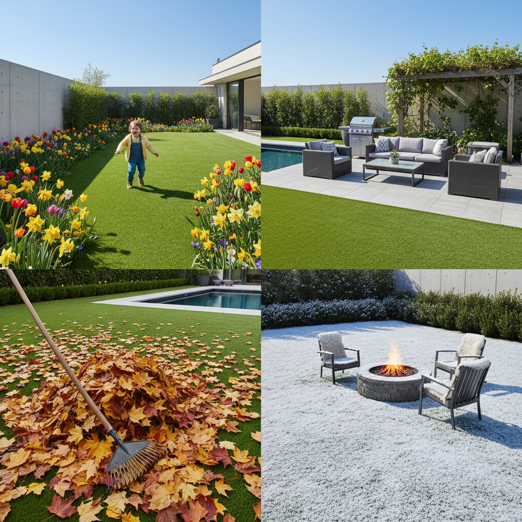Enjoy Your Backyard Year-Round with Artificial Grass