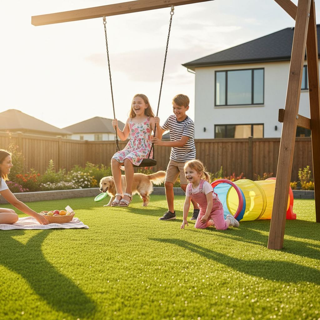 Enjoy Your Backyard Year-Round with Artificial Grass - artificial grass installation by Pags The Turf Guy