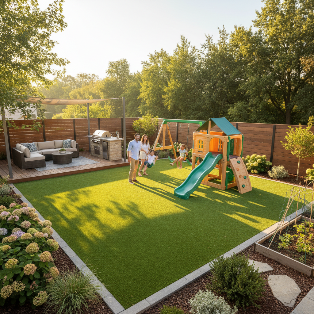Artificial grass benefits for homeowners - family & lifestyle