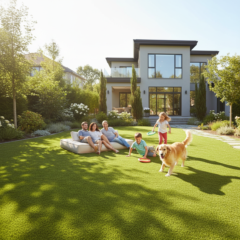 Clean, Dry Backyard: Artificial Grass for CT, NYC & NJ Homes