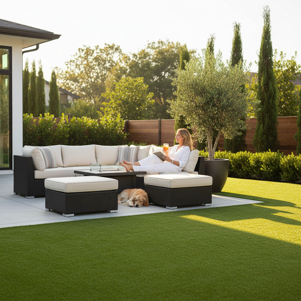 Artificial grass benefits for homeowners - saving money Artificial grass benefits for homeowners - saving money