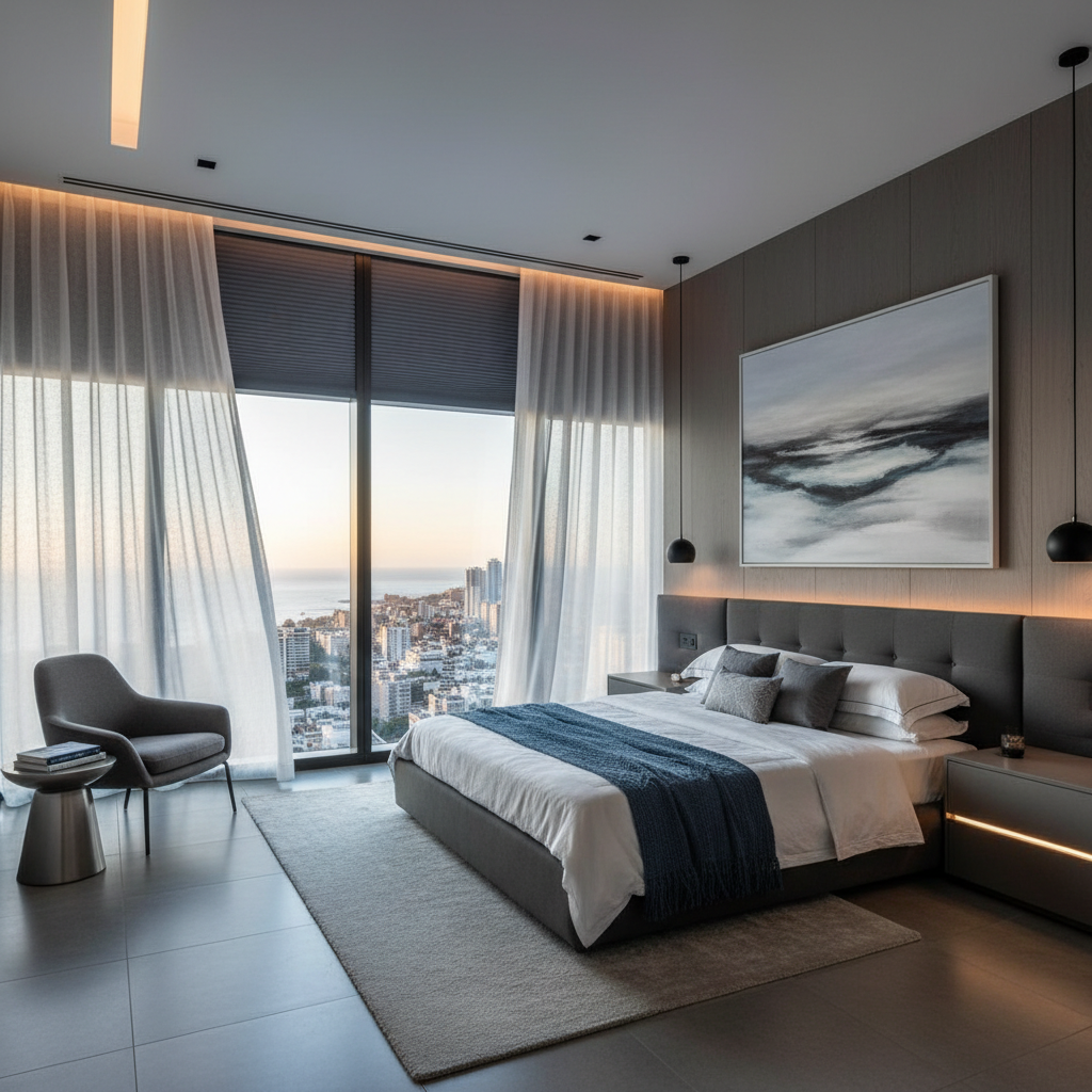 Arlington Home Office Bliss: Window Treatments for New Builds