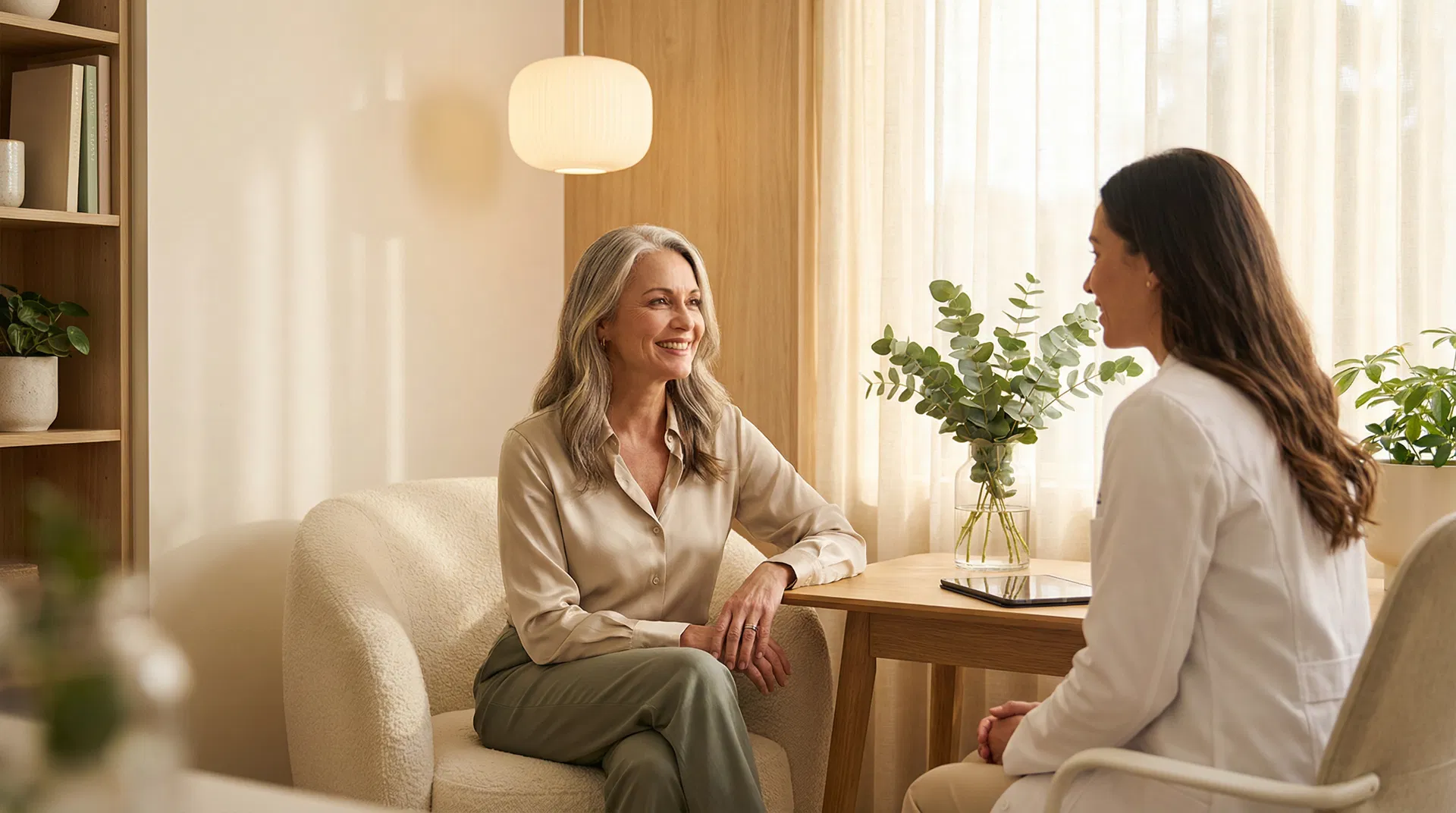 Board-certified hormone therapy consultation at Alignia Wellness in Boca Raton, FL