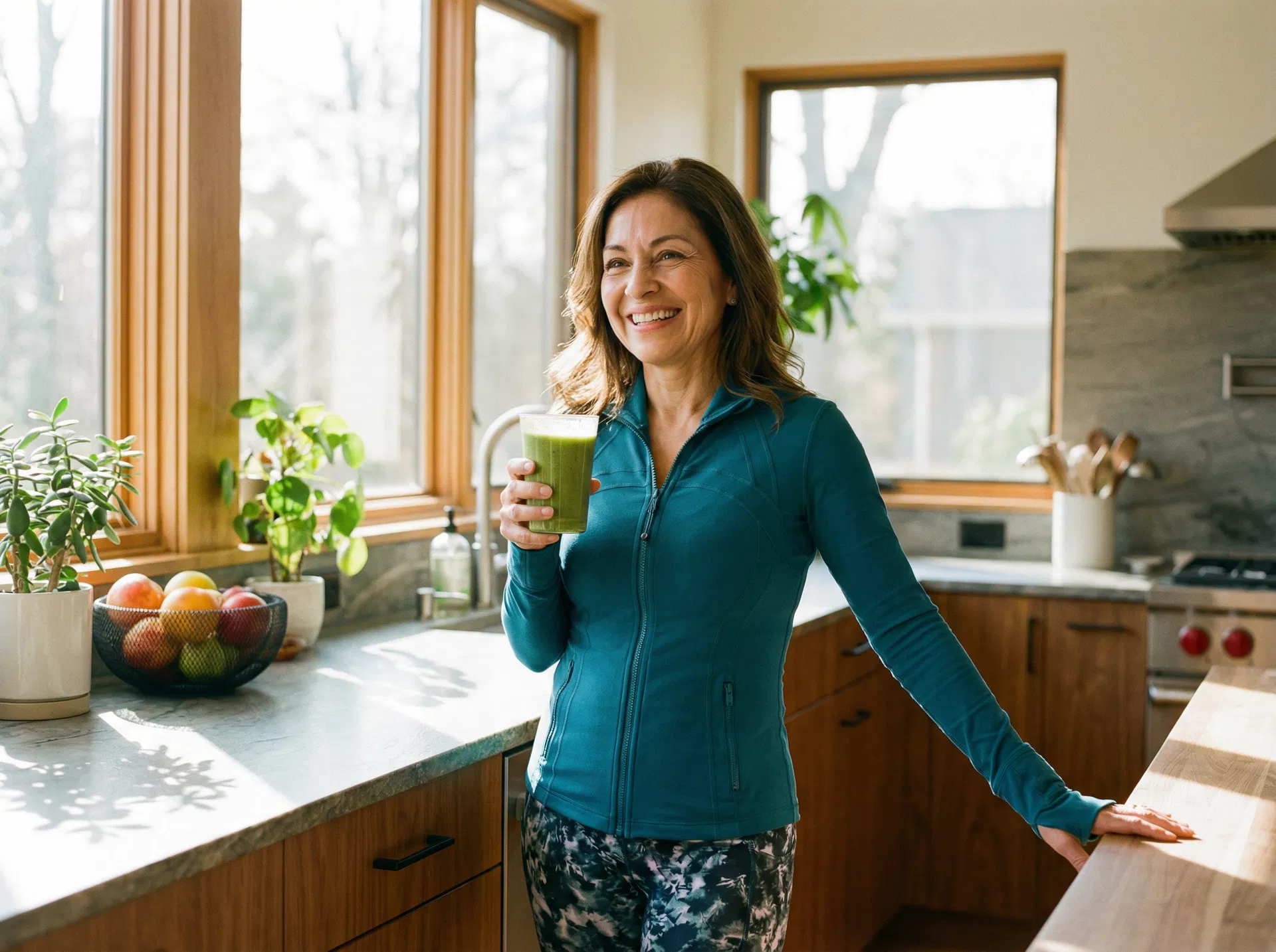 Latina woman addressing weight gain and metabolism changes — hormone optimization at Alignia Wellness Boca Raton FL