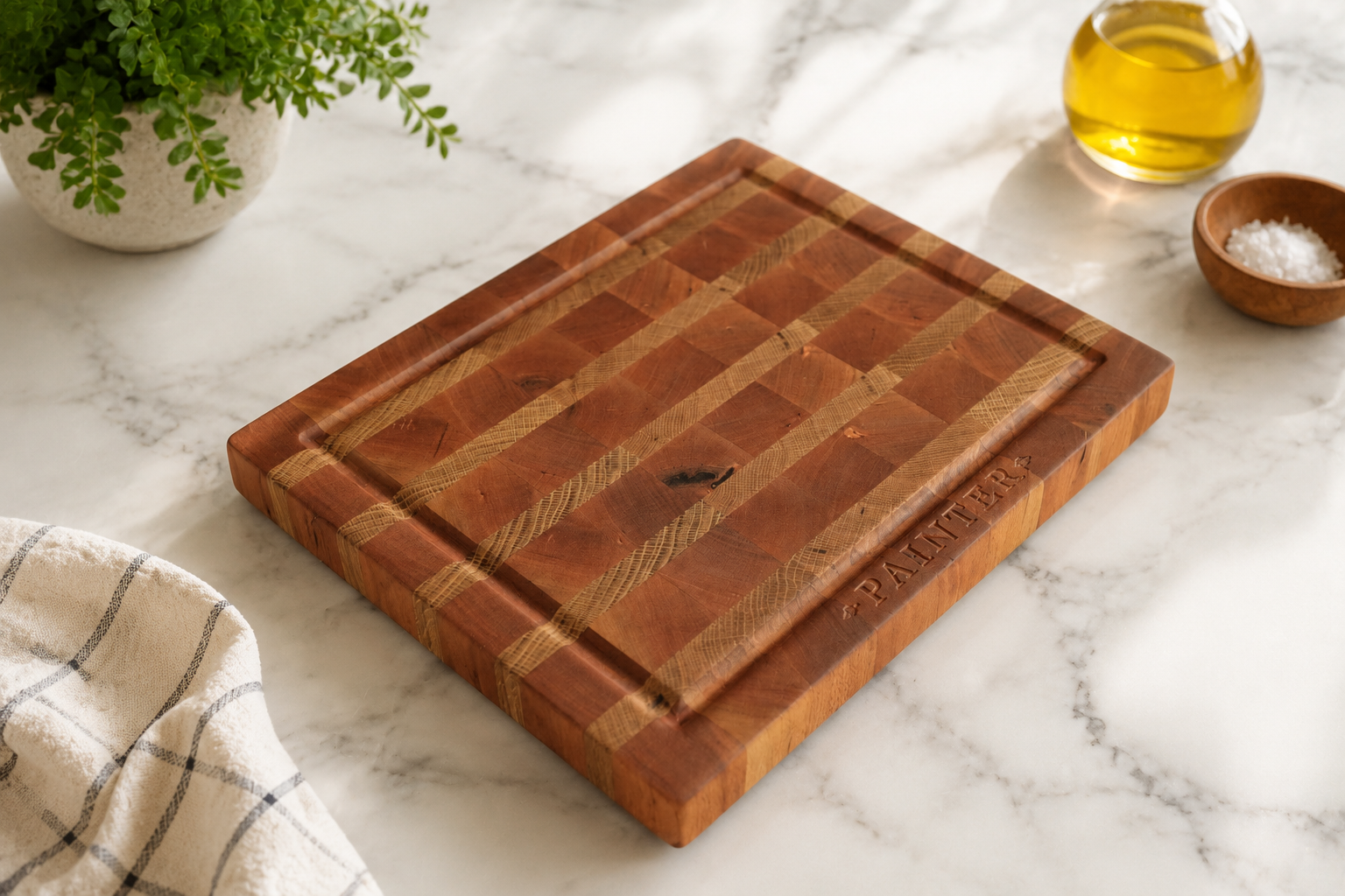Custom End Grain Cutting Board