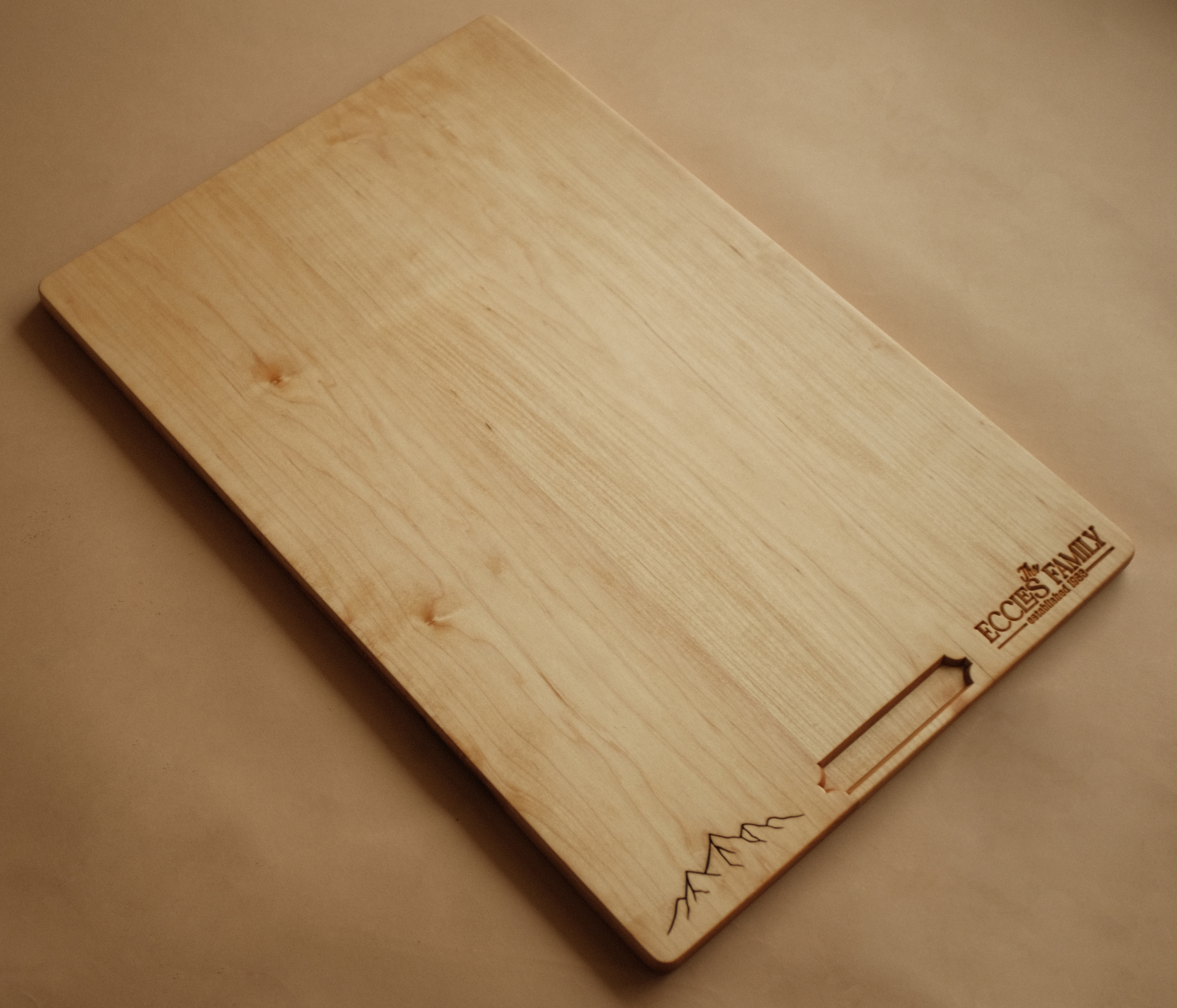 Custom Hardwood Cutting Board 2