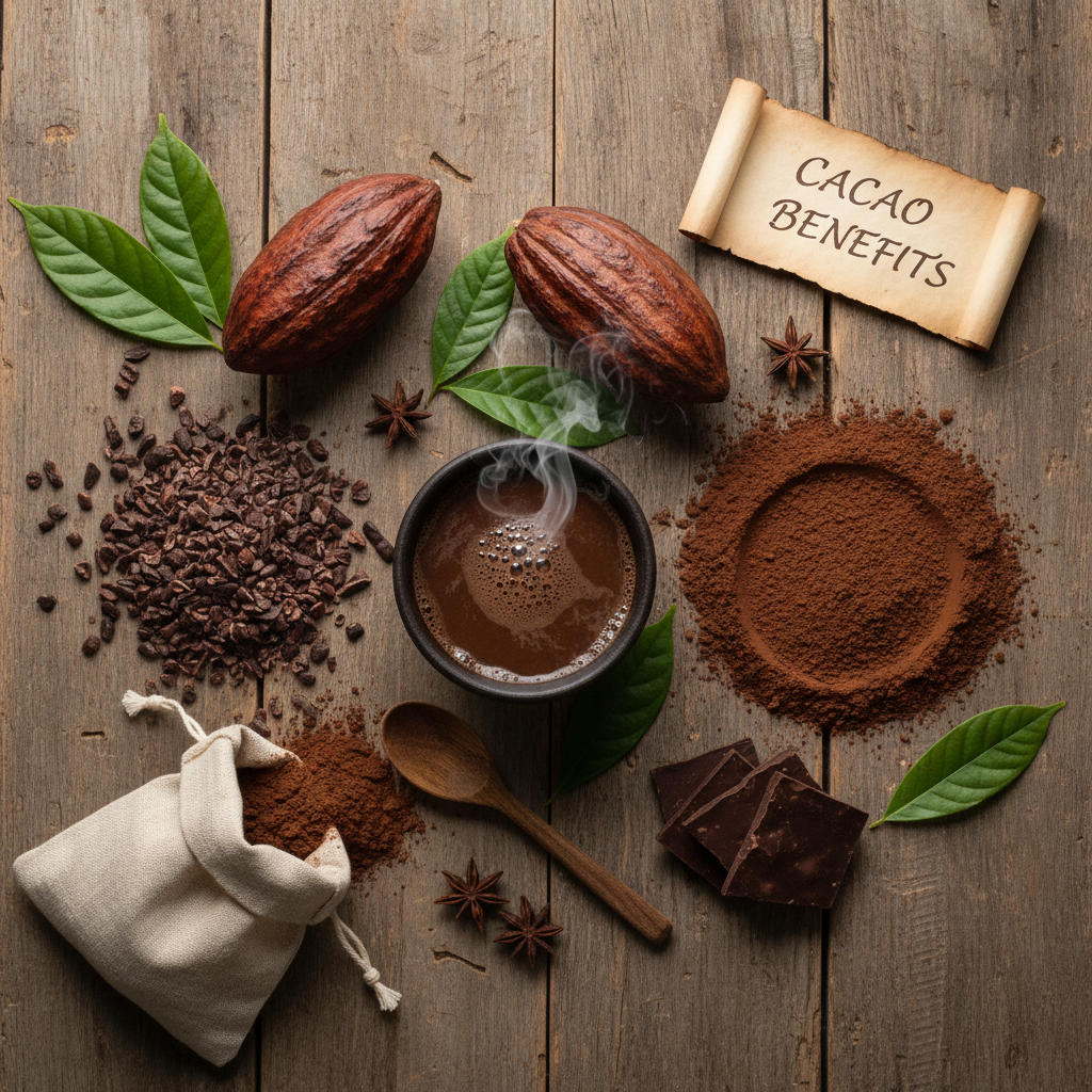 Cacao products and cacao benefits varieties