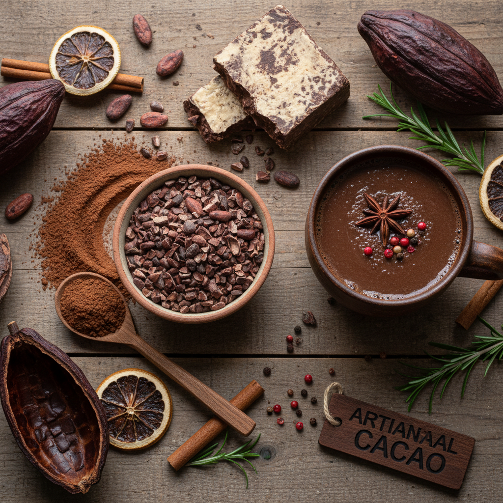 Cacao products and cacao vs cocoa varieties
