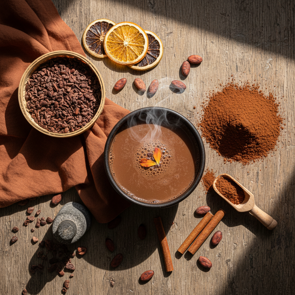 Cacao products and ceremonial cacao varieties