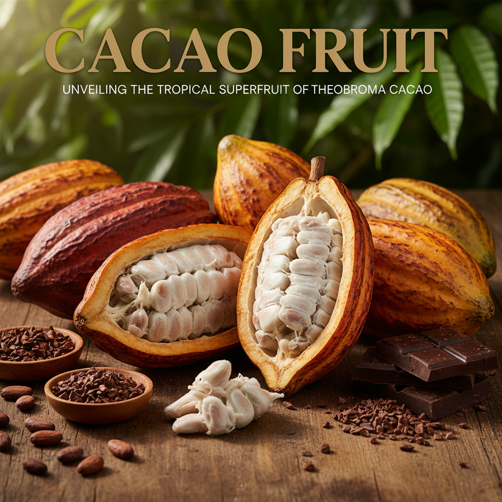 Cacao Fruit: Unveiling the Tropical Superfruit of Theobroma Cacao — cacao fruit guide