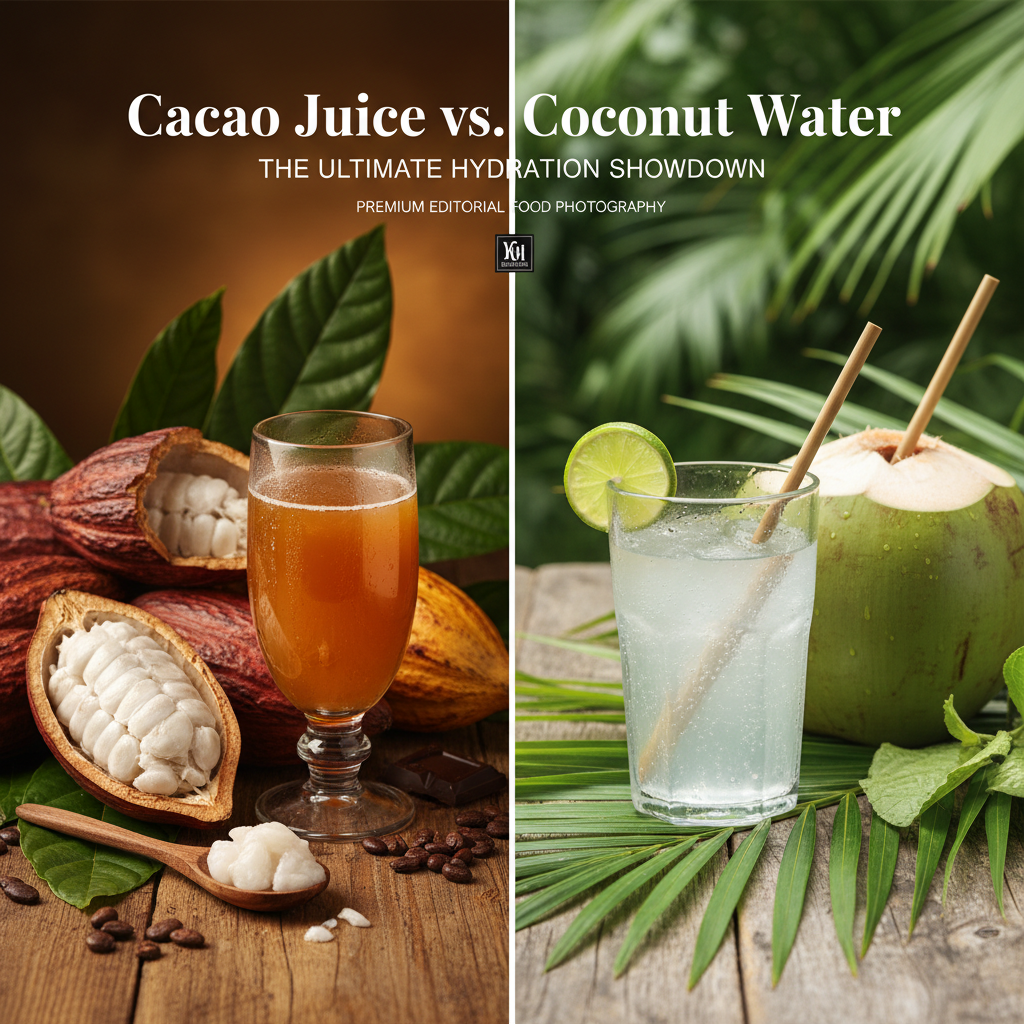 Cacao Juice vs. Coconut Water: The Ultimate Hydration Showdown — cacao juice vs coconut water guide