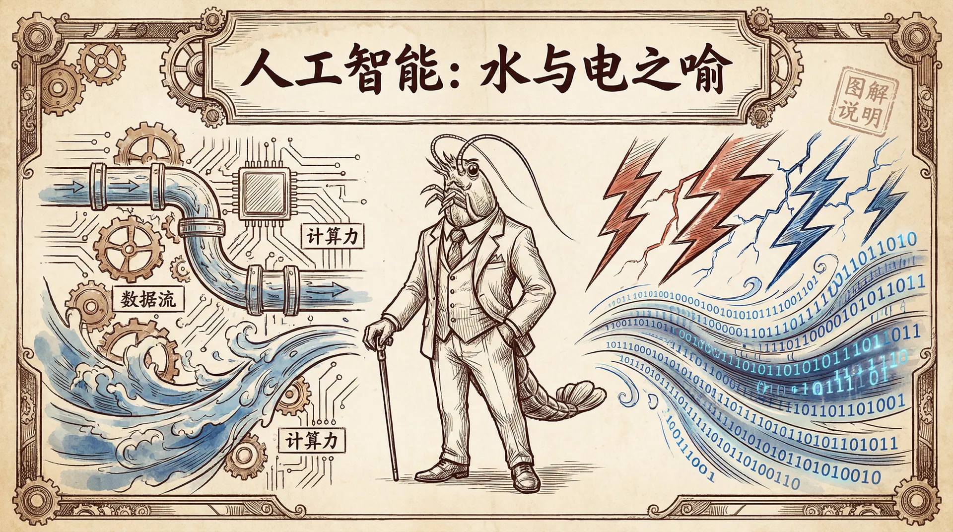 AI像水和电一样