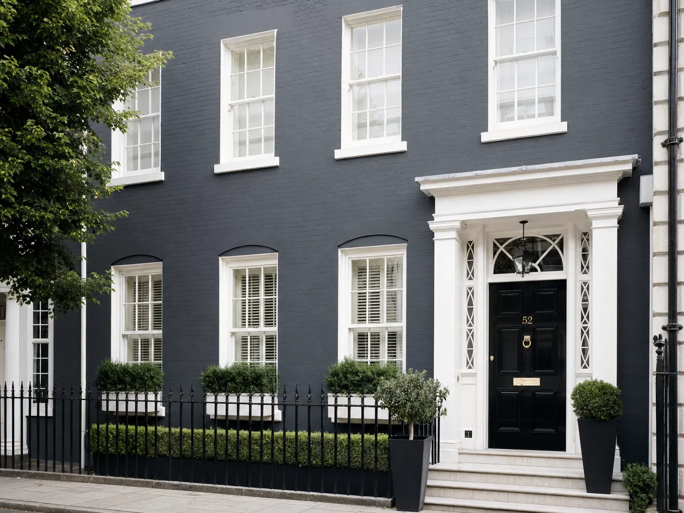Georgian Townhouse Exterior Painting