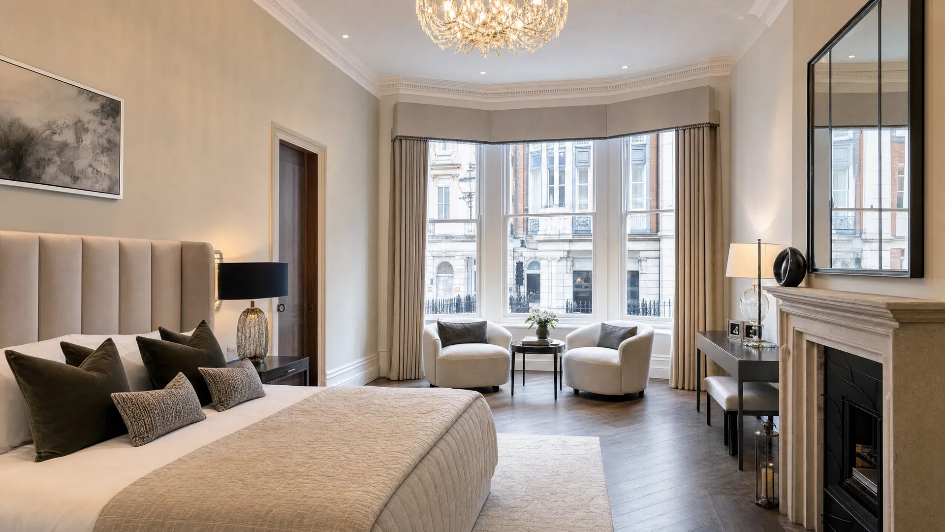 Luxury London Bedroom Renovation