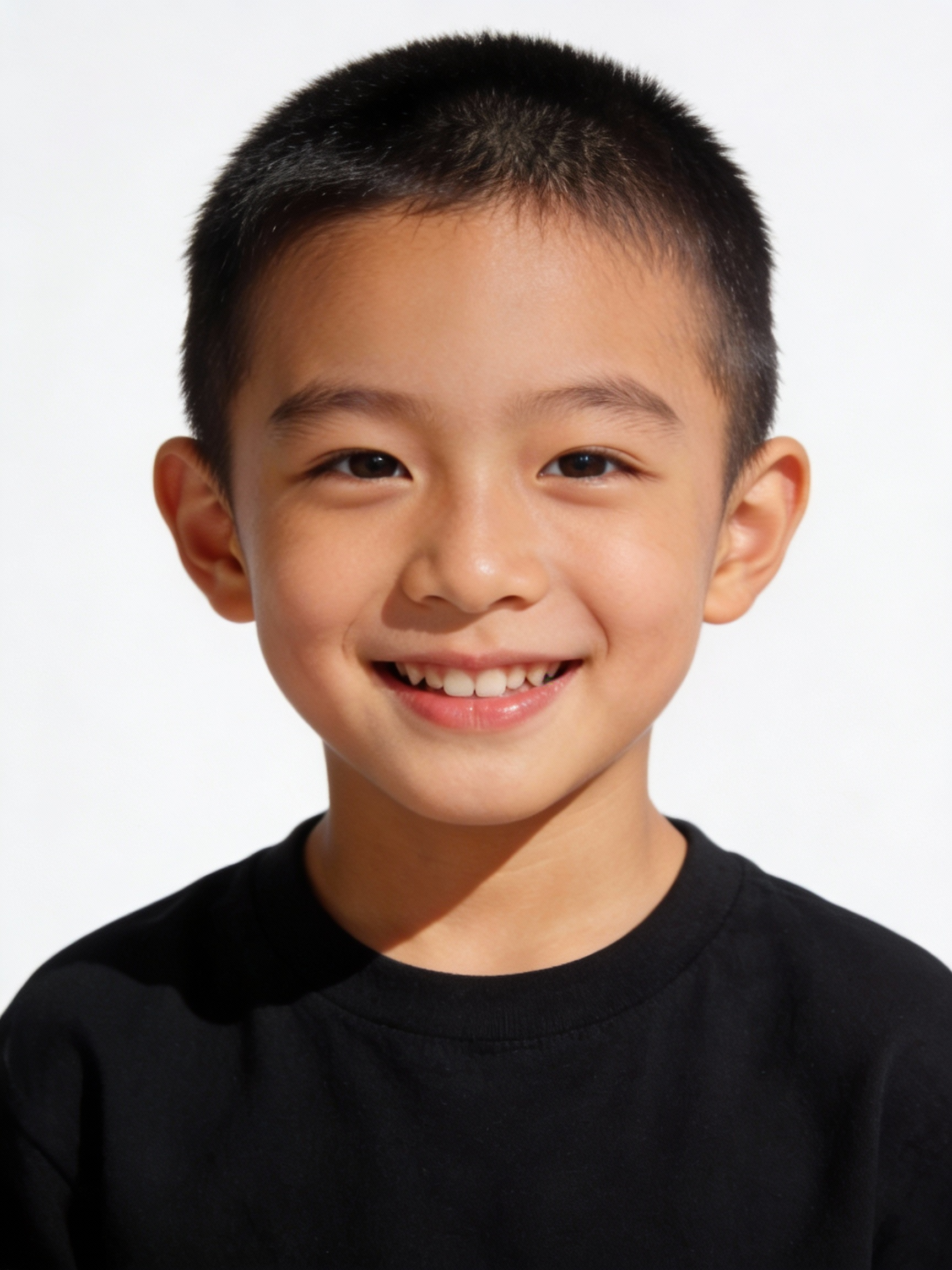 小学生男生 发型 4