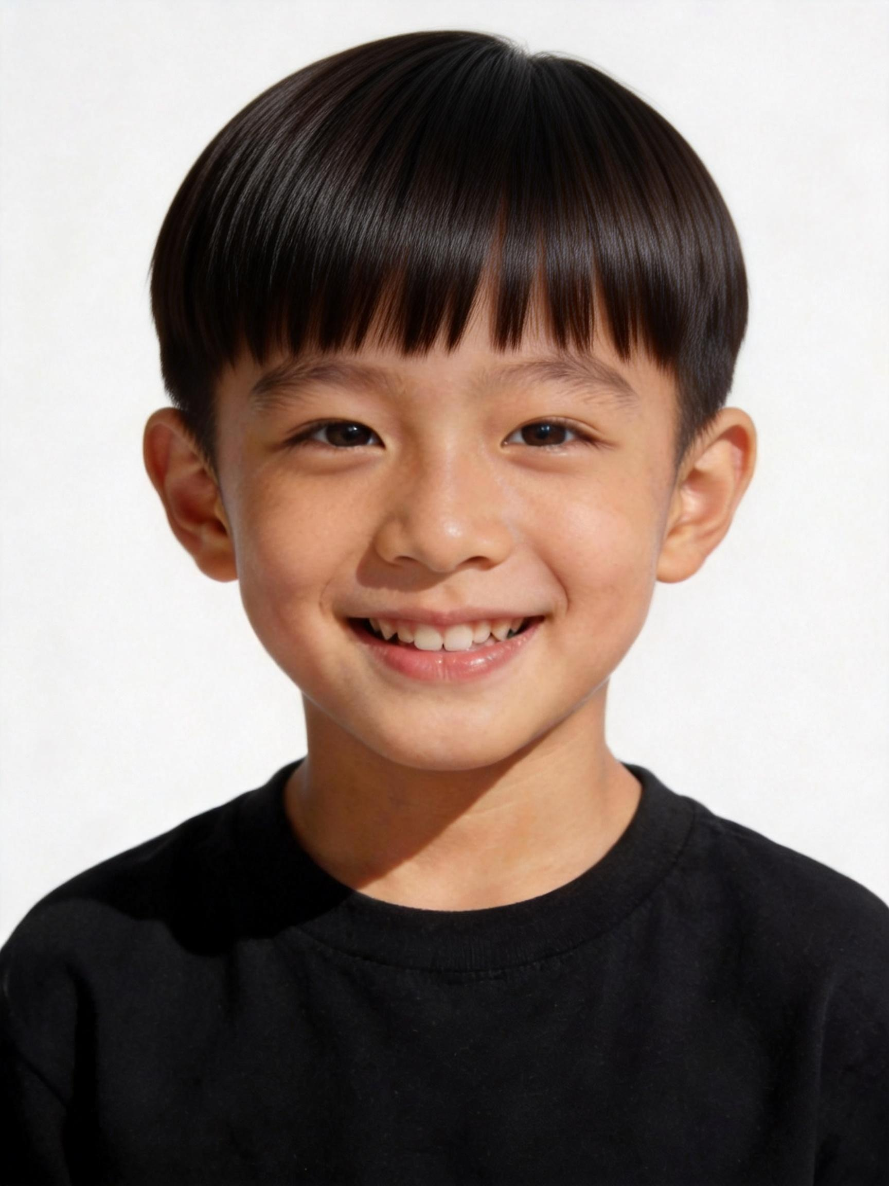 小学生男生 发型 8