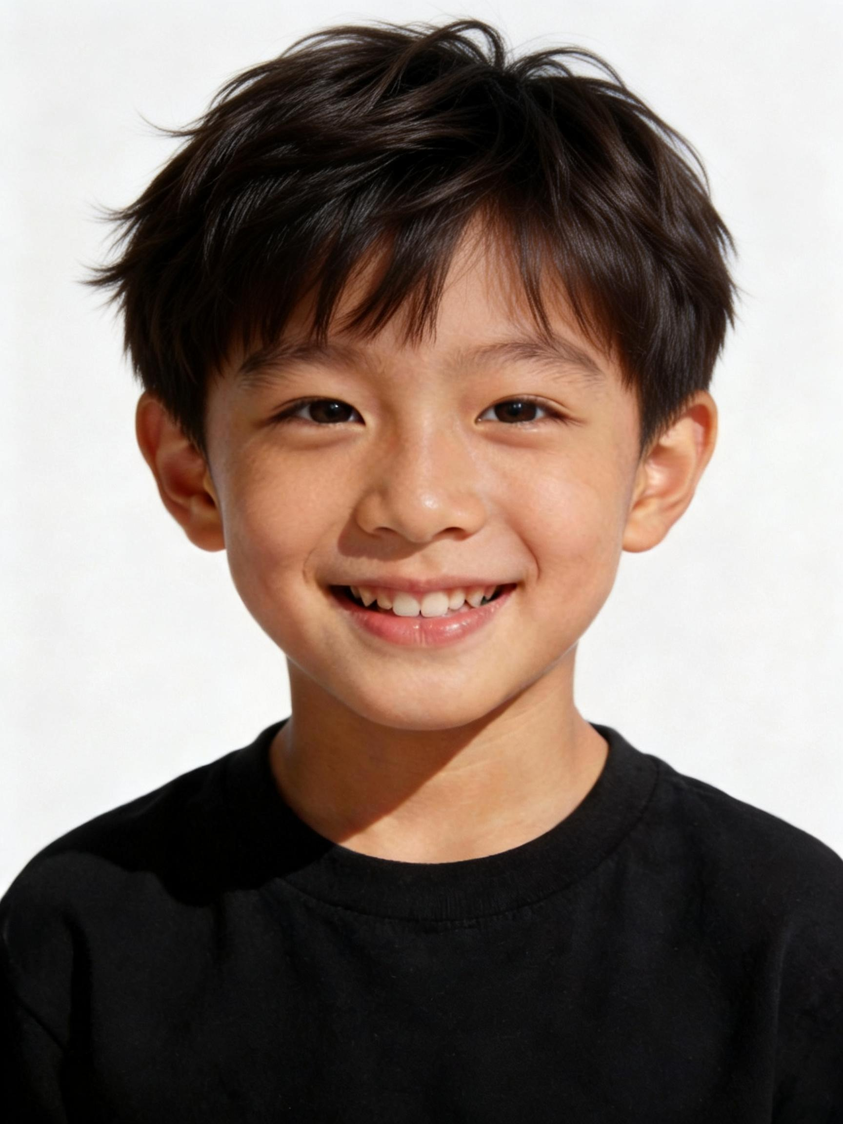 小学生男生 发型 9