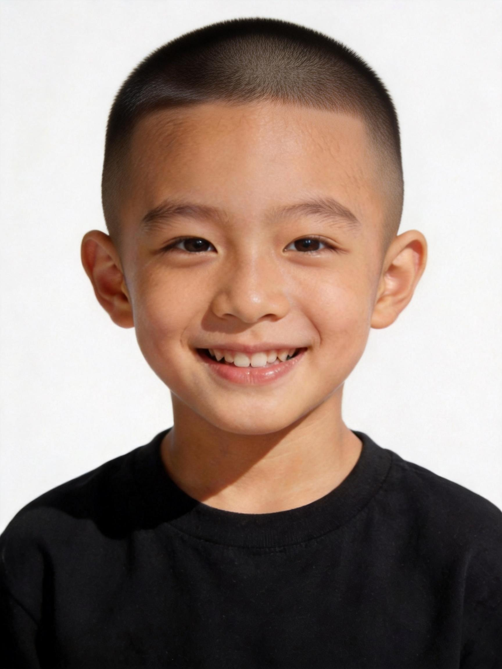 小学生男生 发型 10