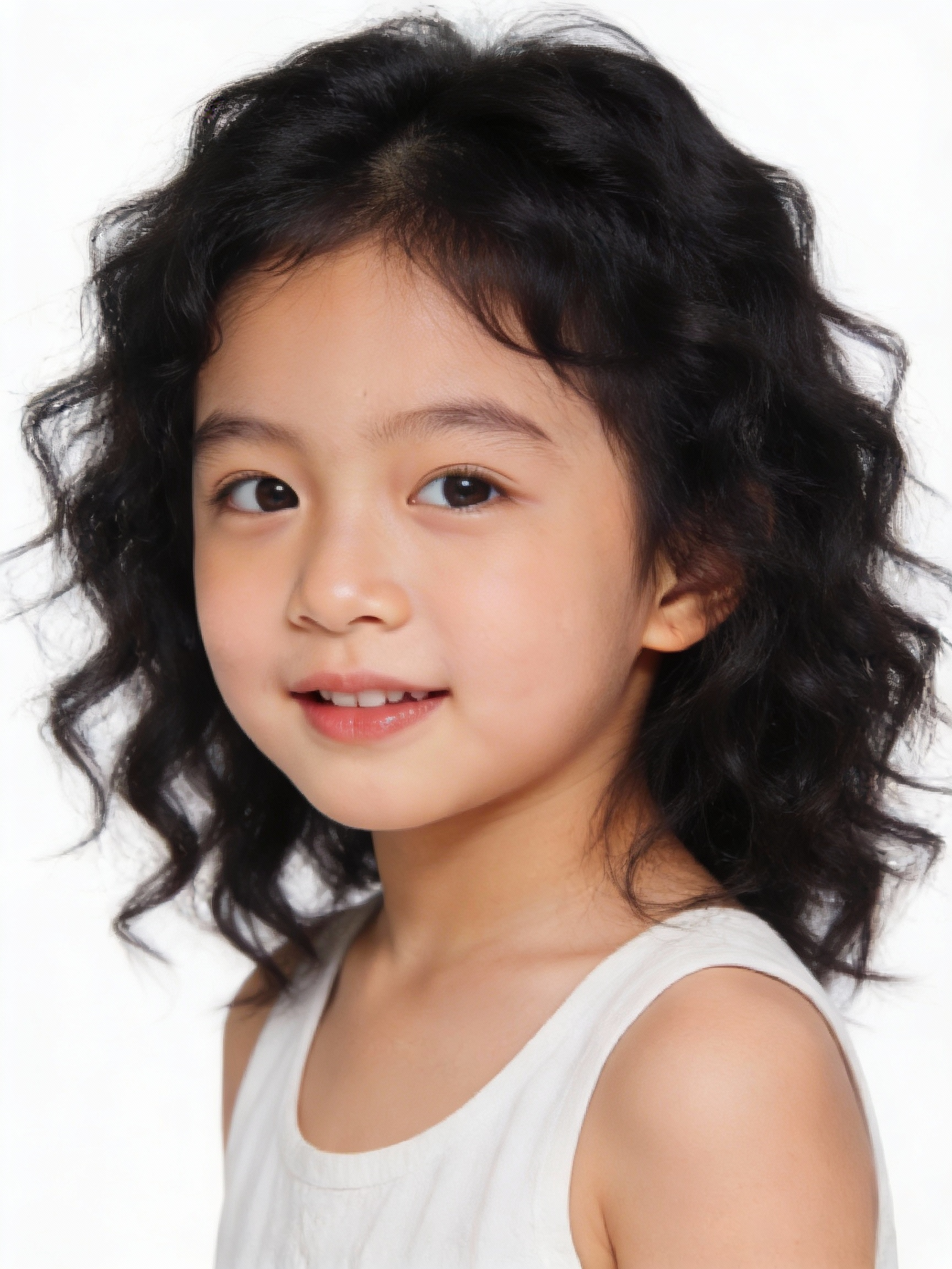 小学生女生 发型 1