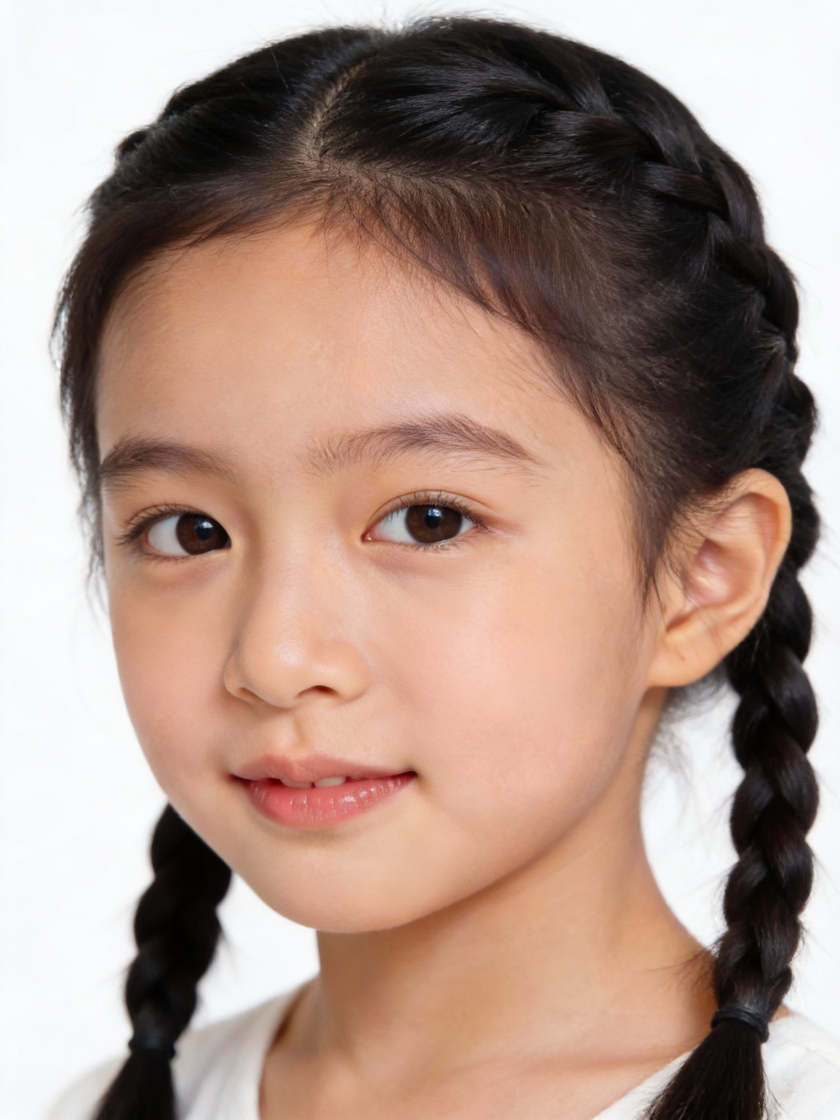 小学生女生 发型 2