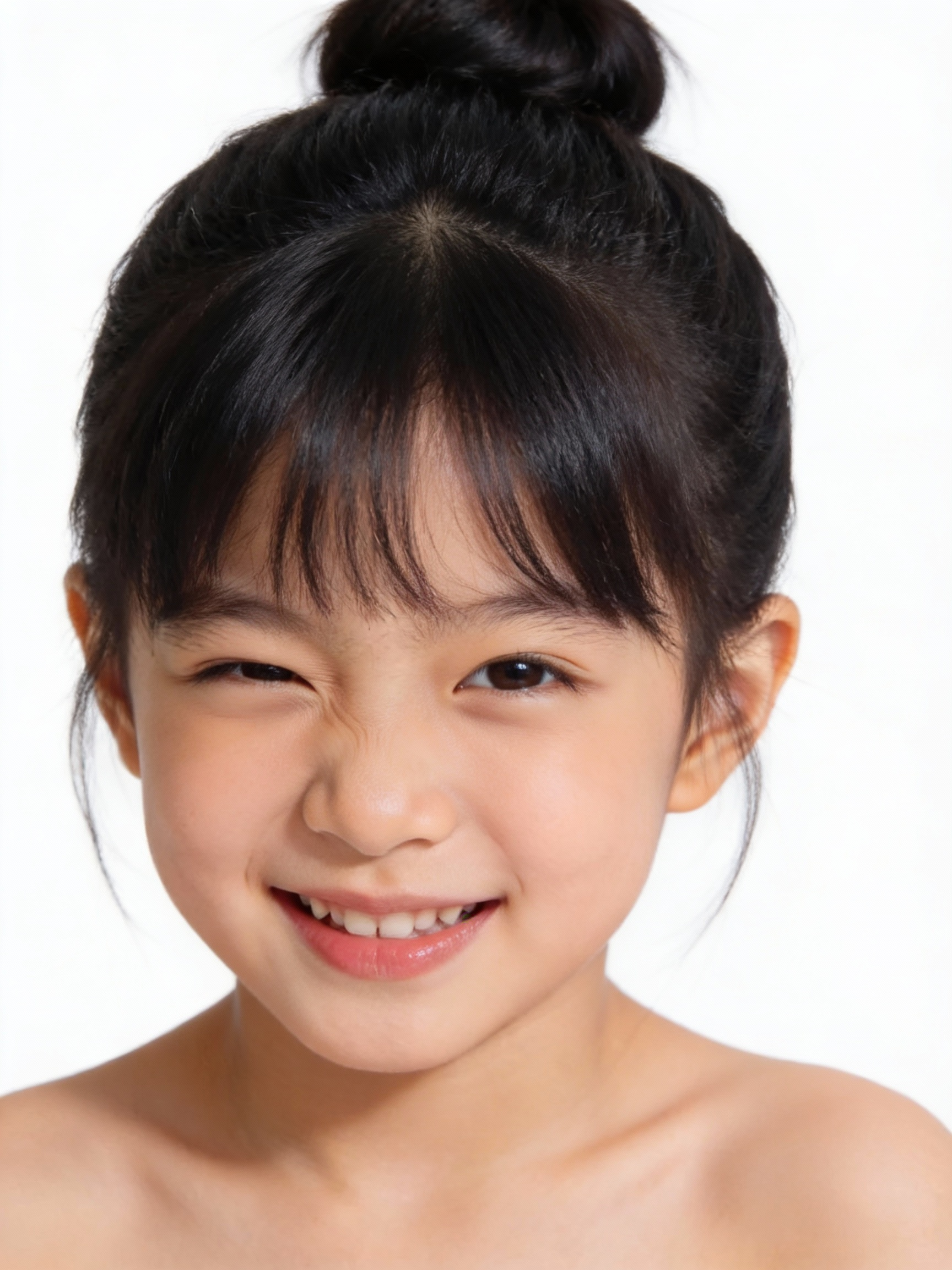 小学生女生 发型 4