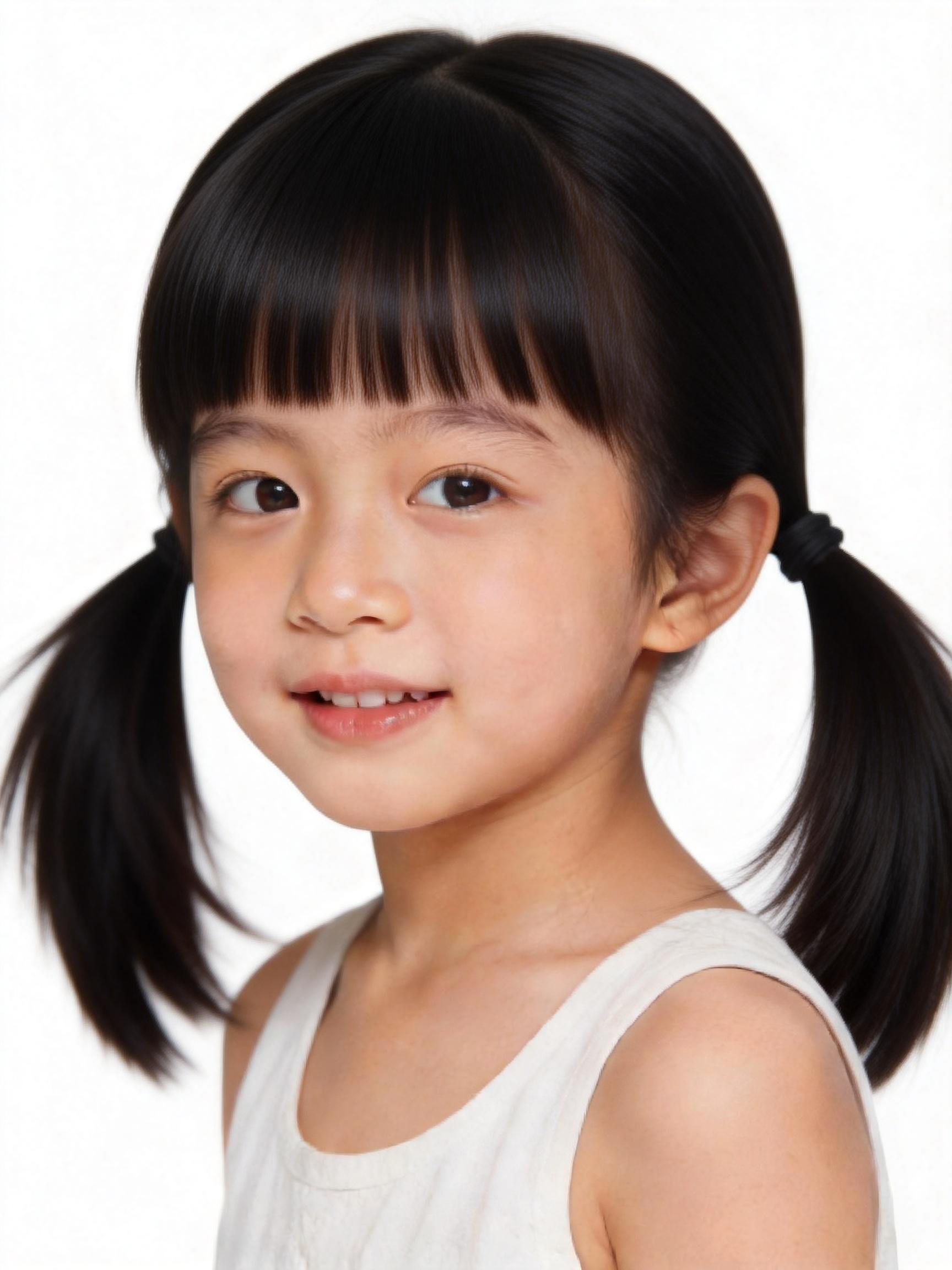 小学生女生 发型 7