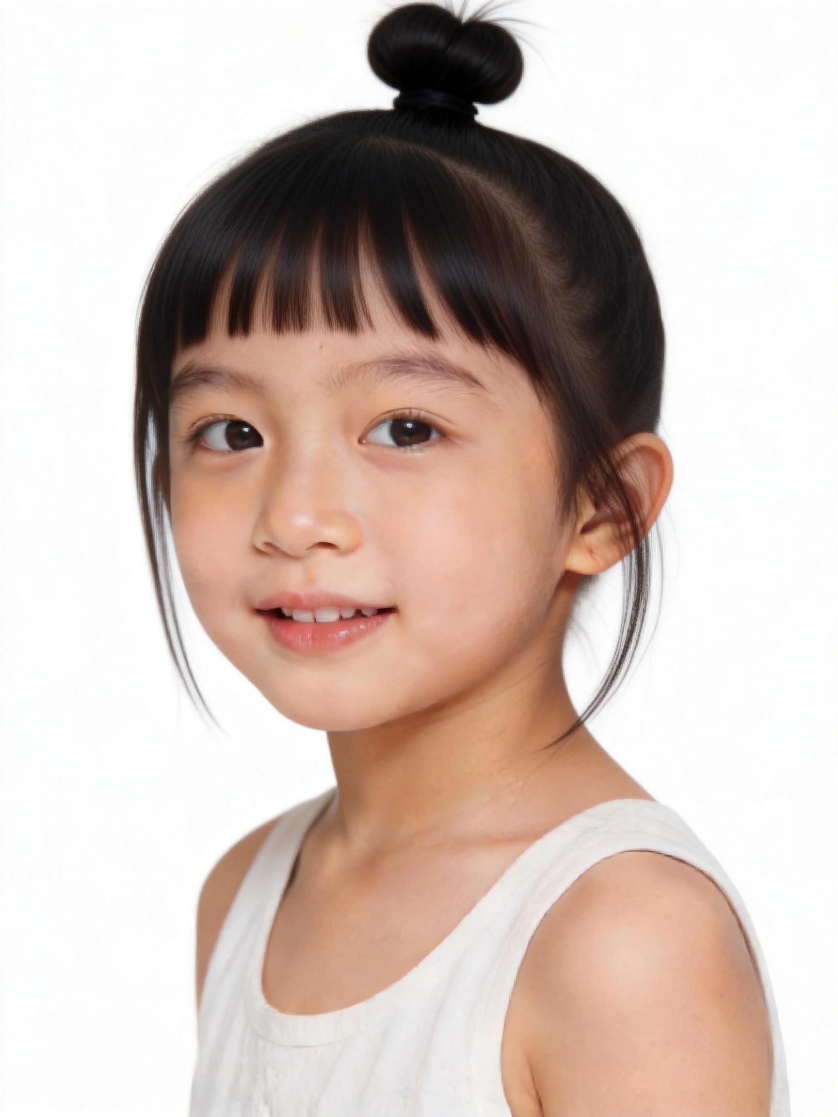 小学生女生 发型 8