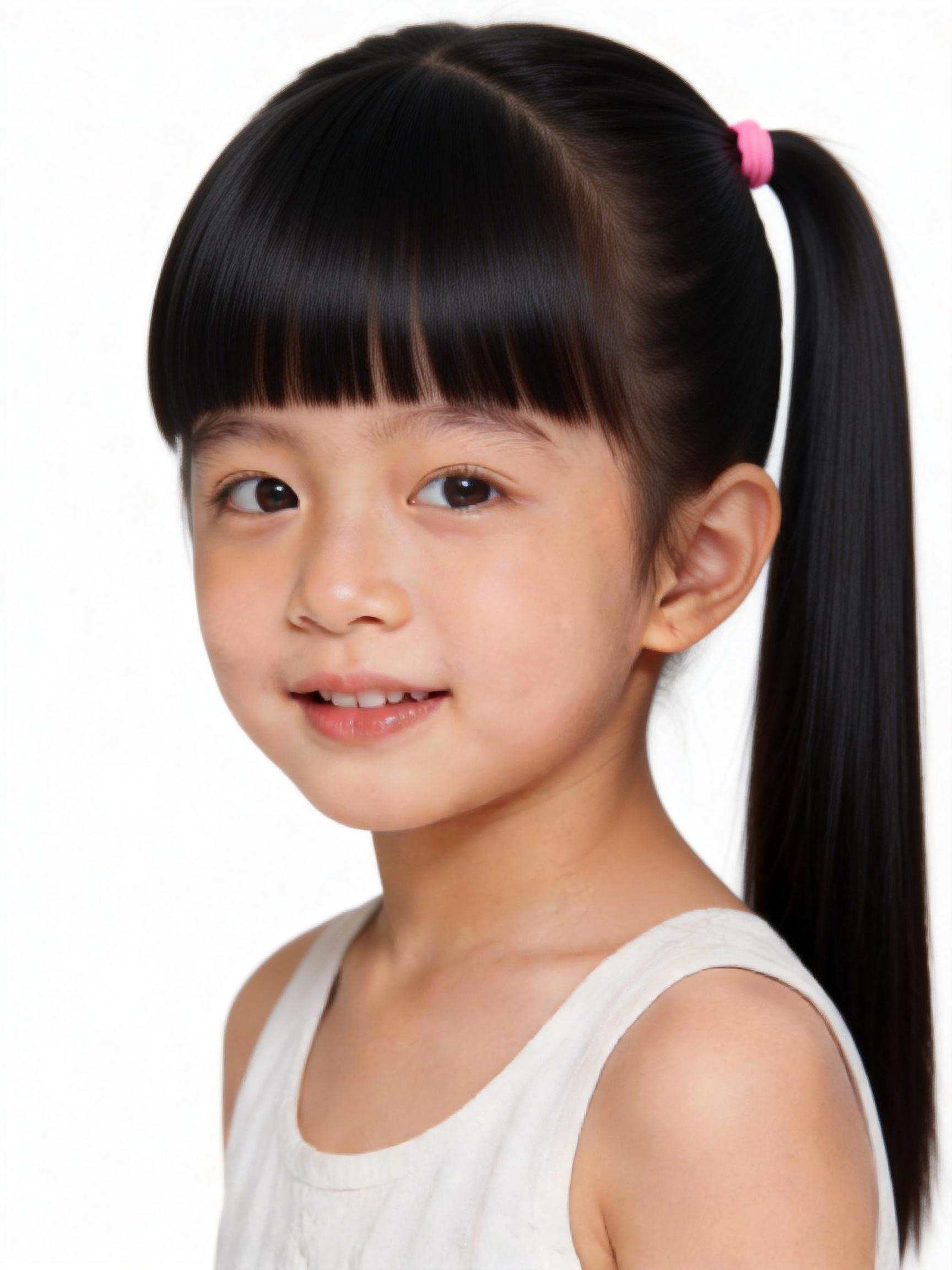 小学生女生 发型 10