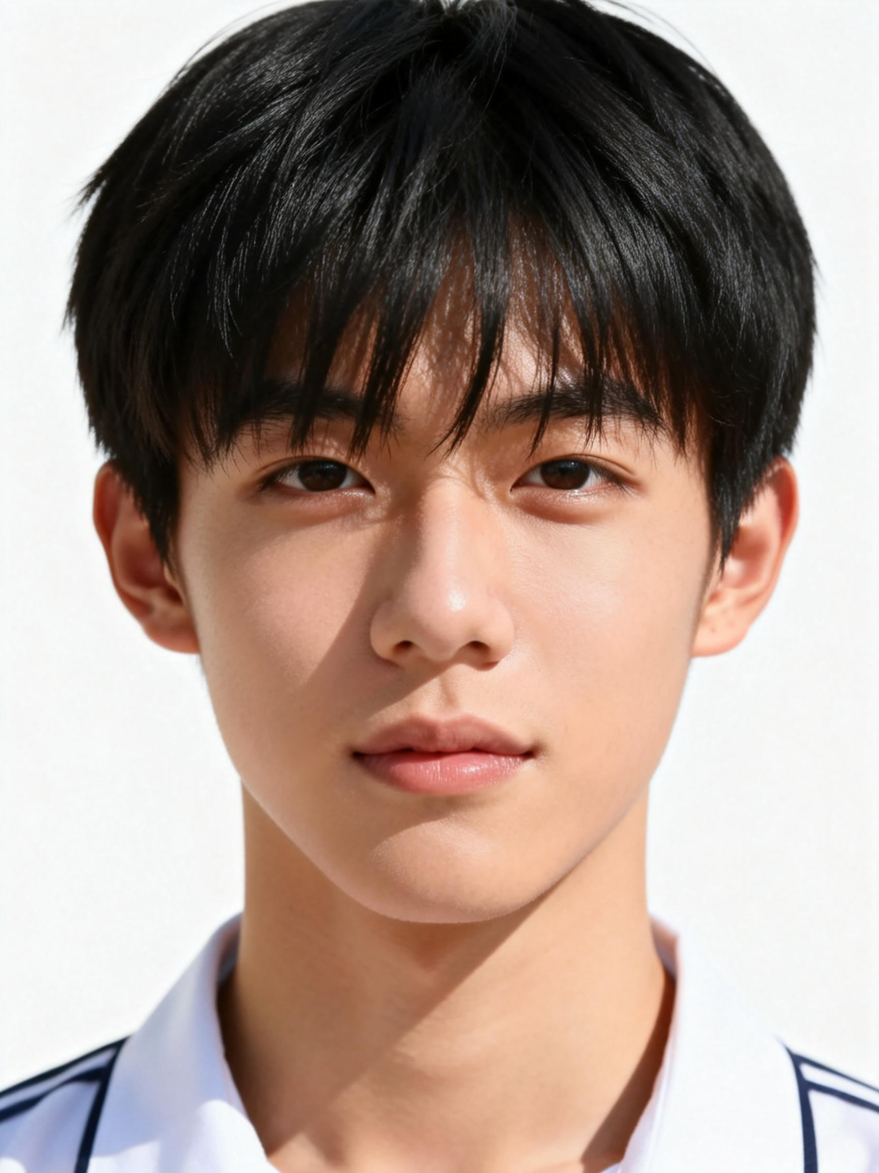 初高中男生 发型 3