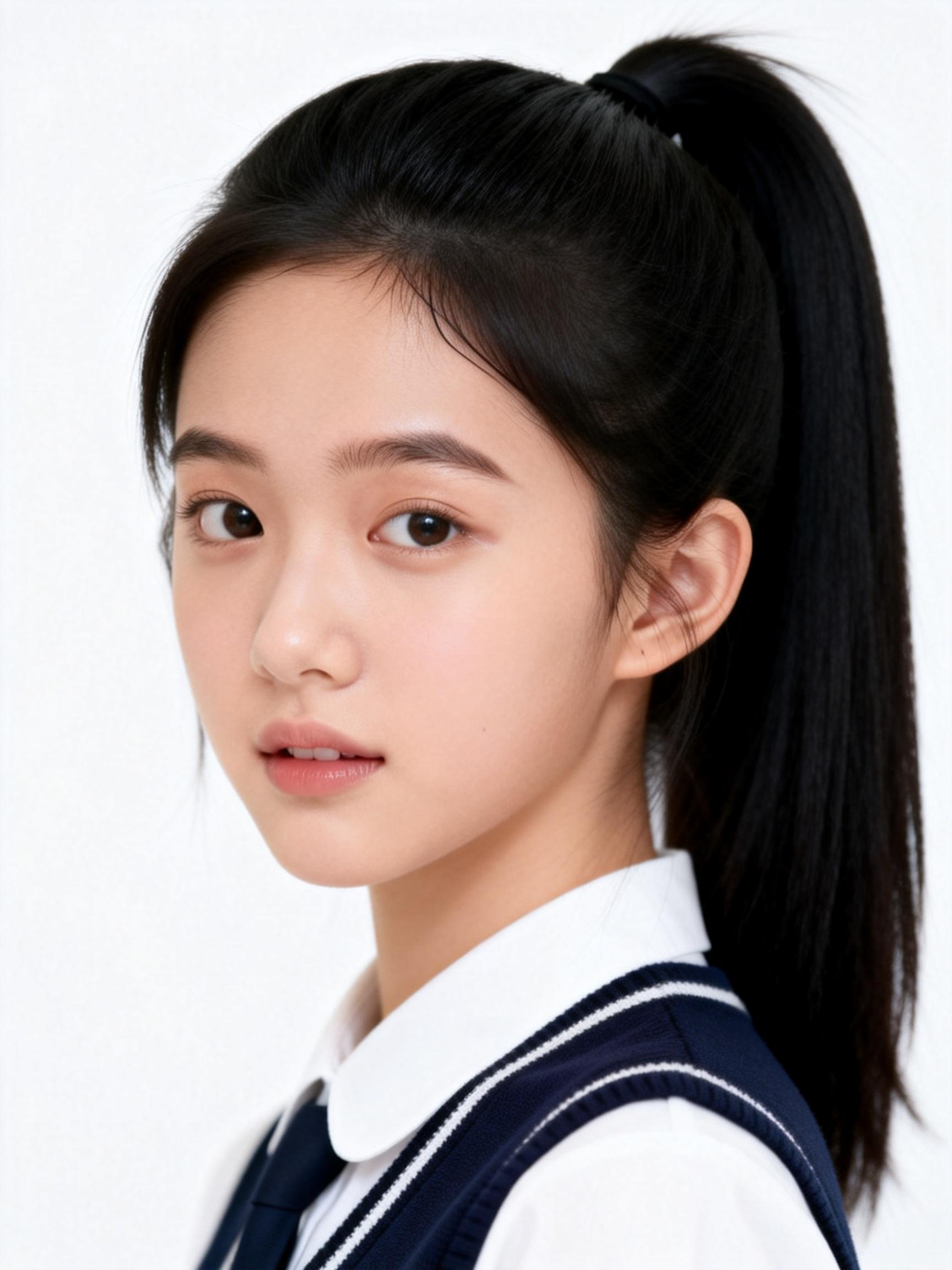 初高中女生 发型 2