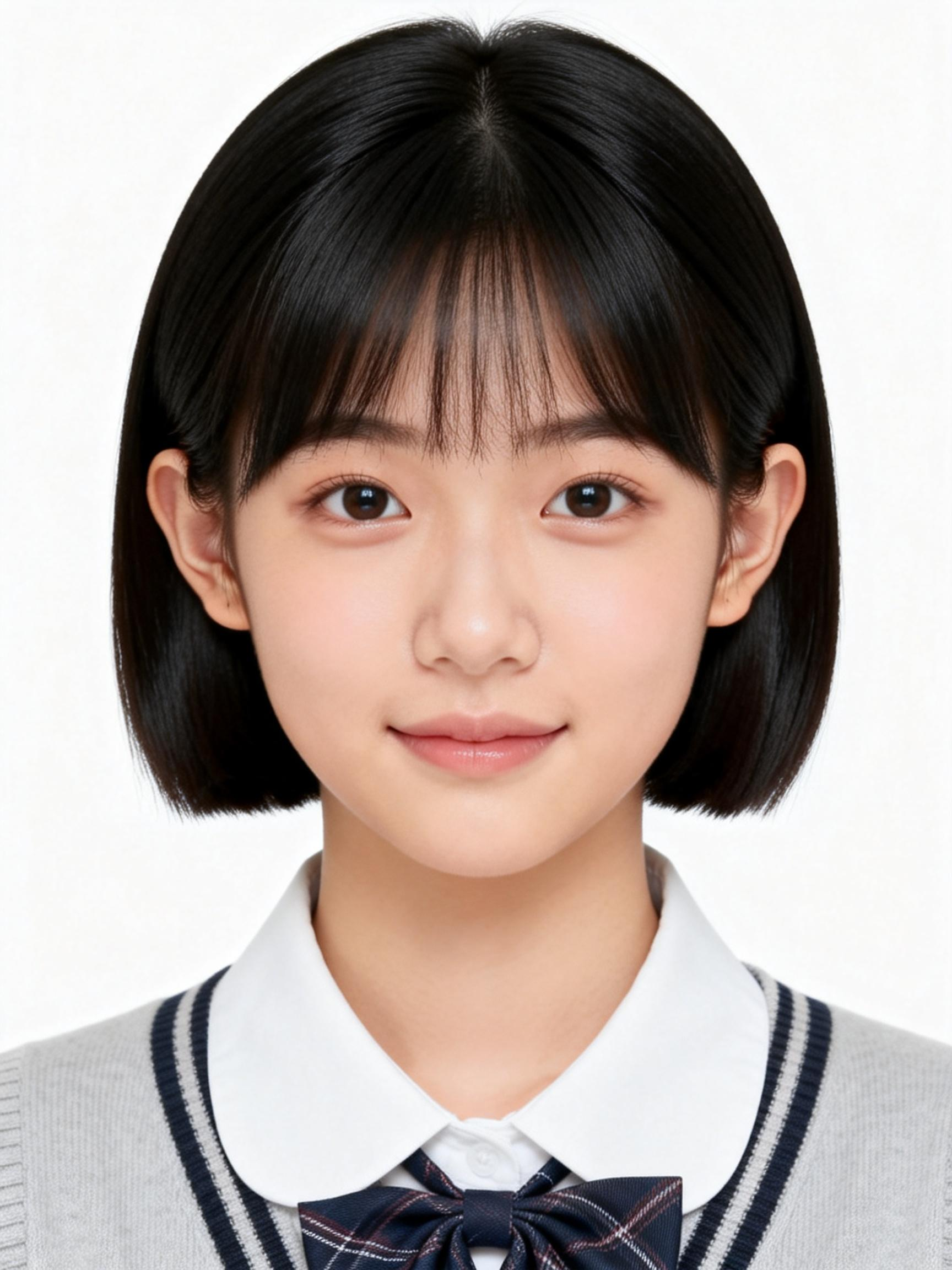 初高中女生 发型 3