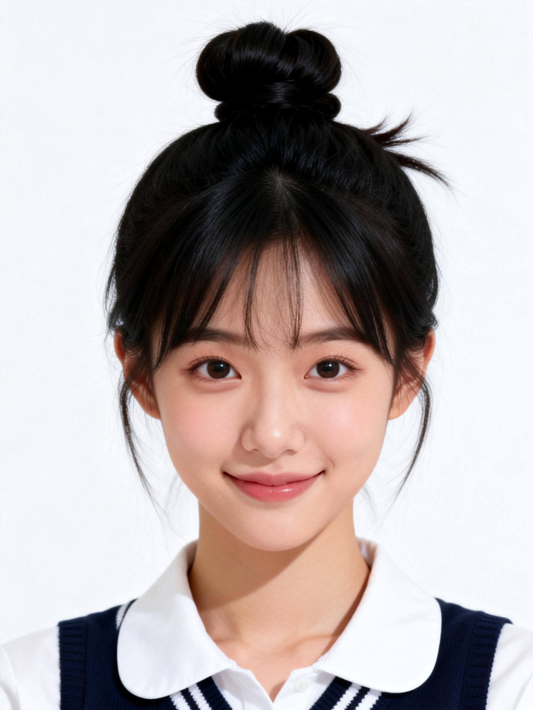 初高中女生 发型 5