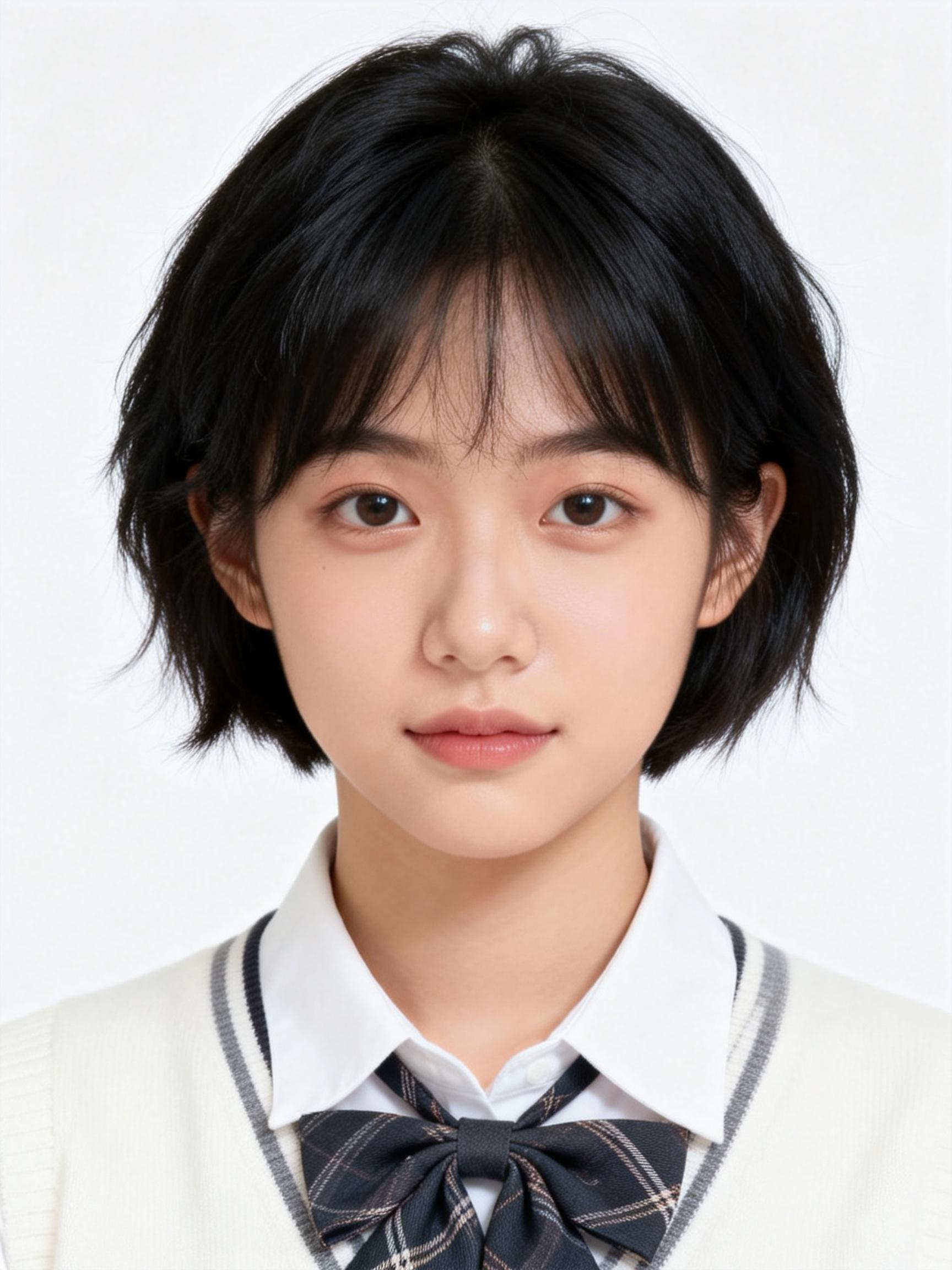 初高中女生 发型 6