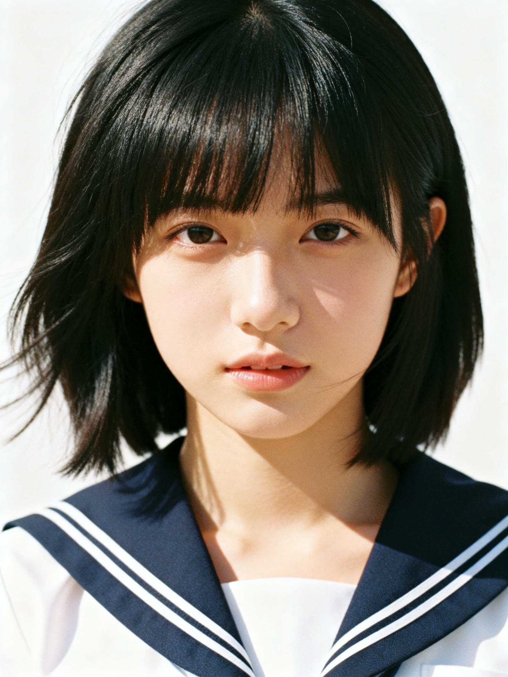 初高中女生 发型 8