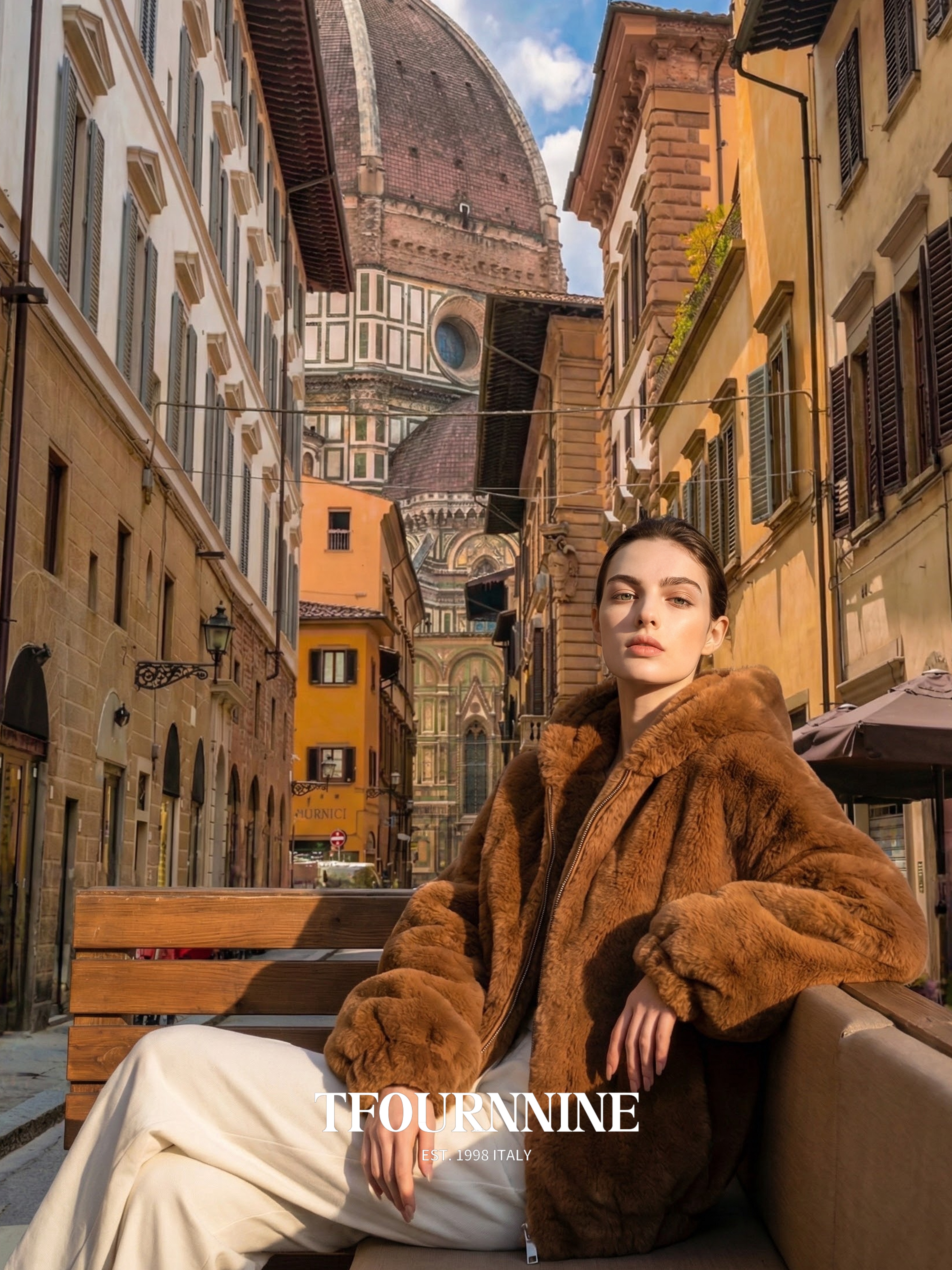 Mink Fur Hooded Jacket view 5