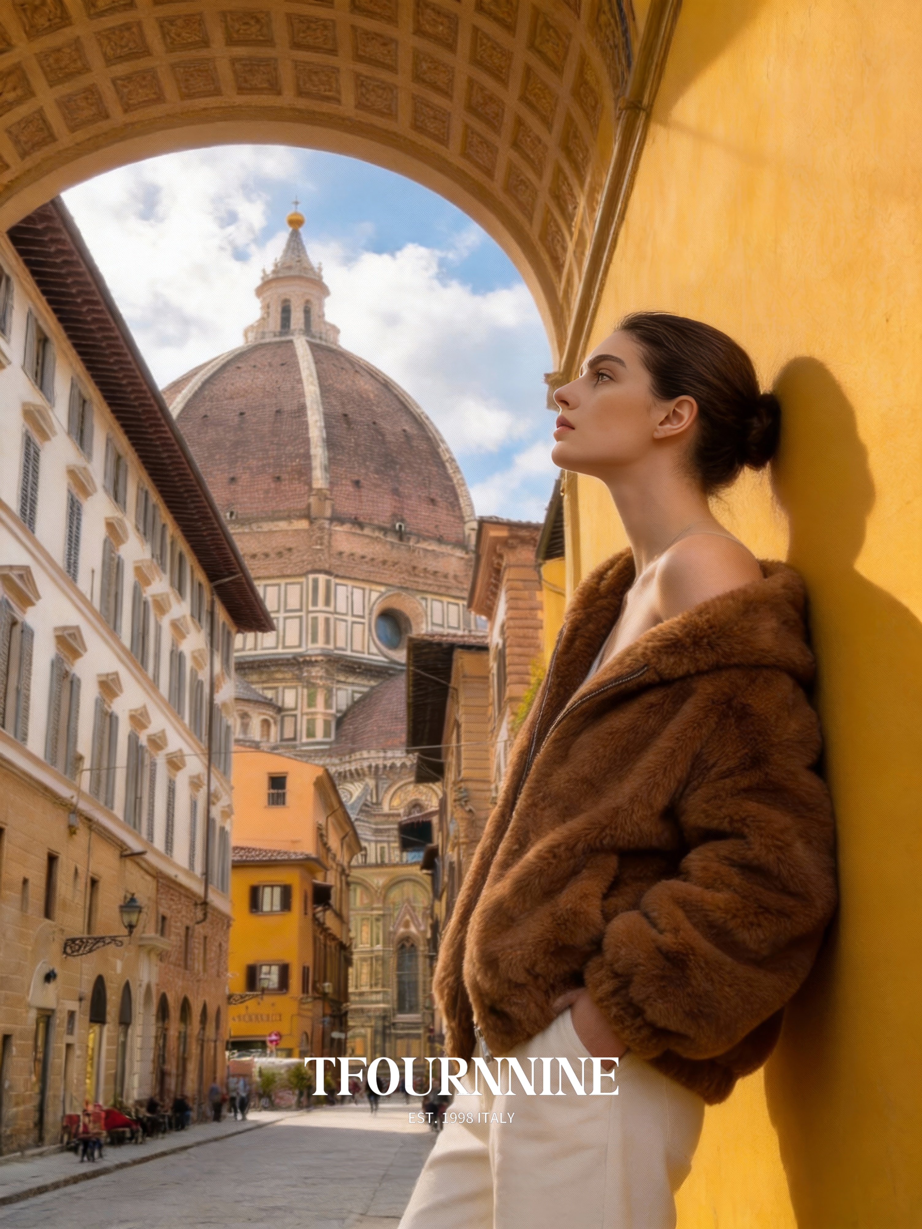 Mink Fur Hooded Jacket view 4