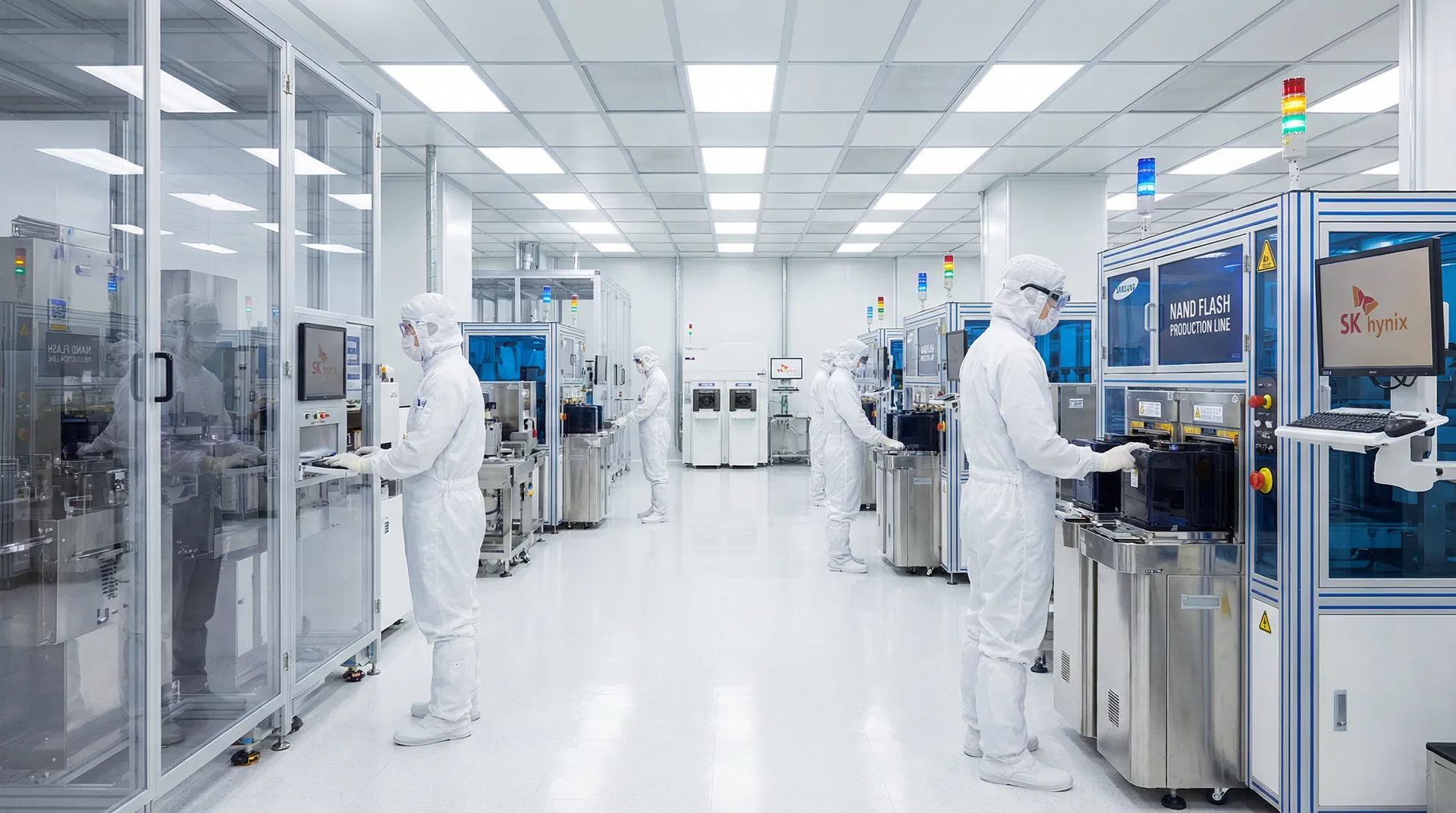 Elekro NAND Flash production line for high-durability industrial SD cards