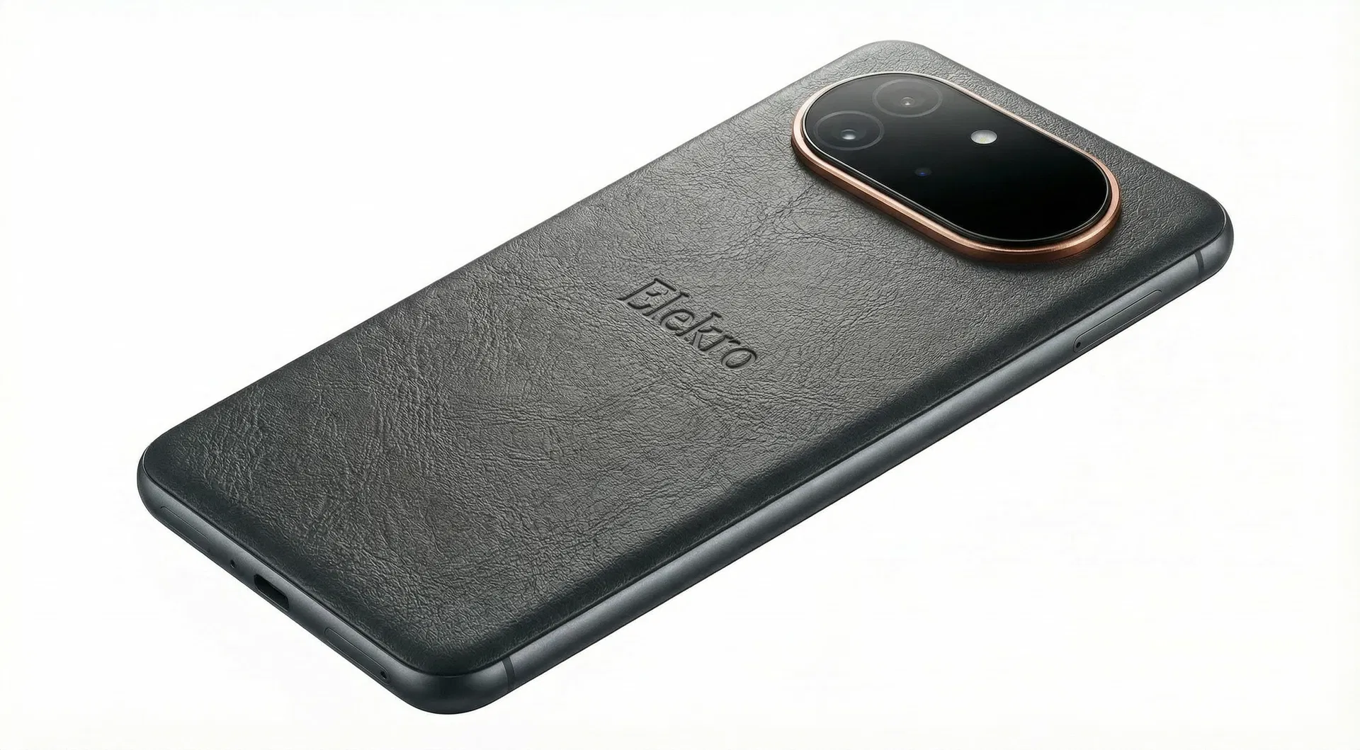 Elekro smartphone 200MP triple camera system with Leica lens and 5x optical zoom