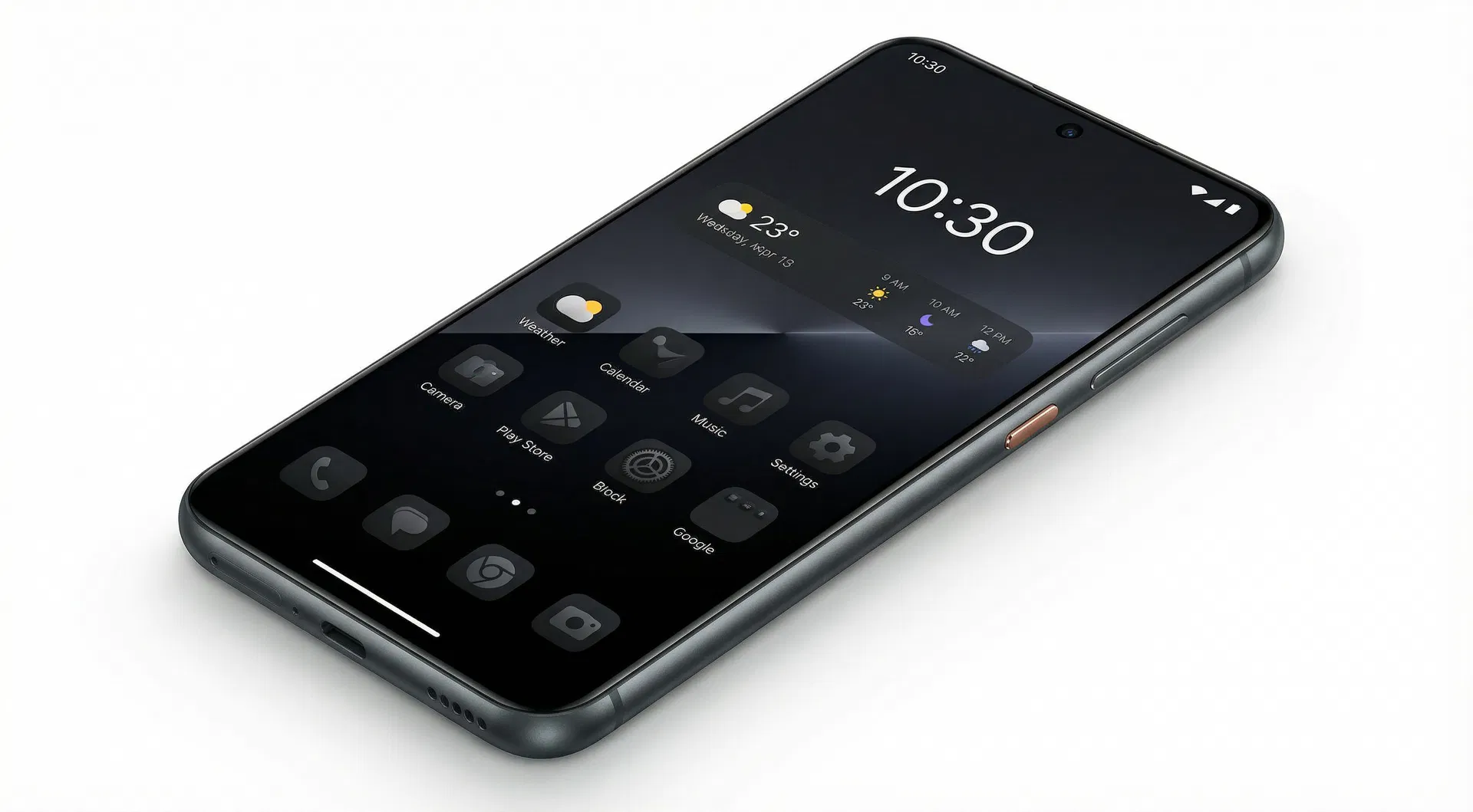Elekro smartphone 6.7-inch 120Hz AMOLED display with 2K resolution