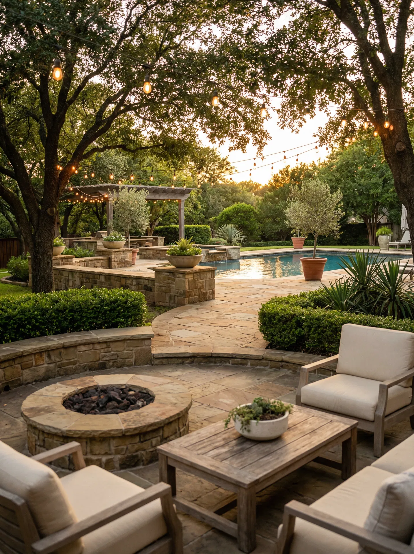 Paver patio and landscaping DFW